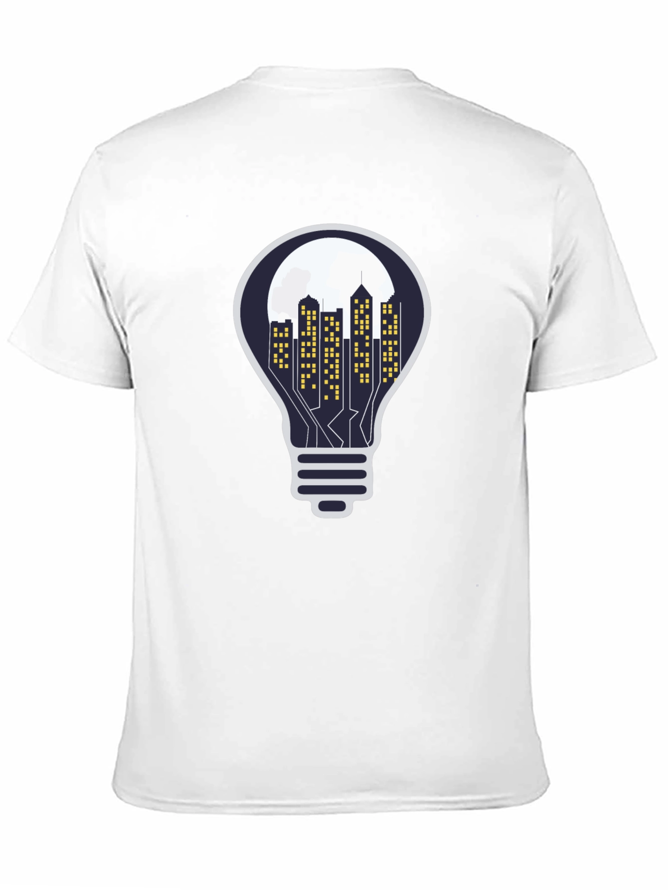 Cityscape Light Bulb T-Shirt