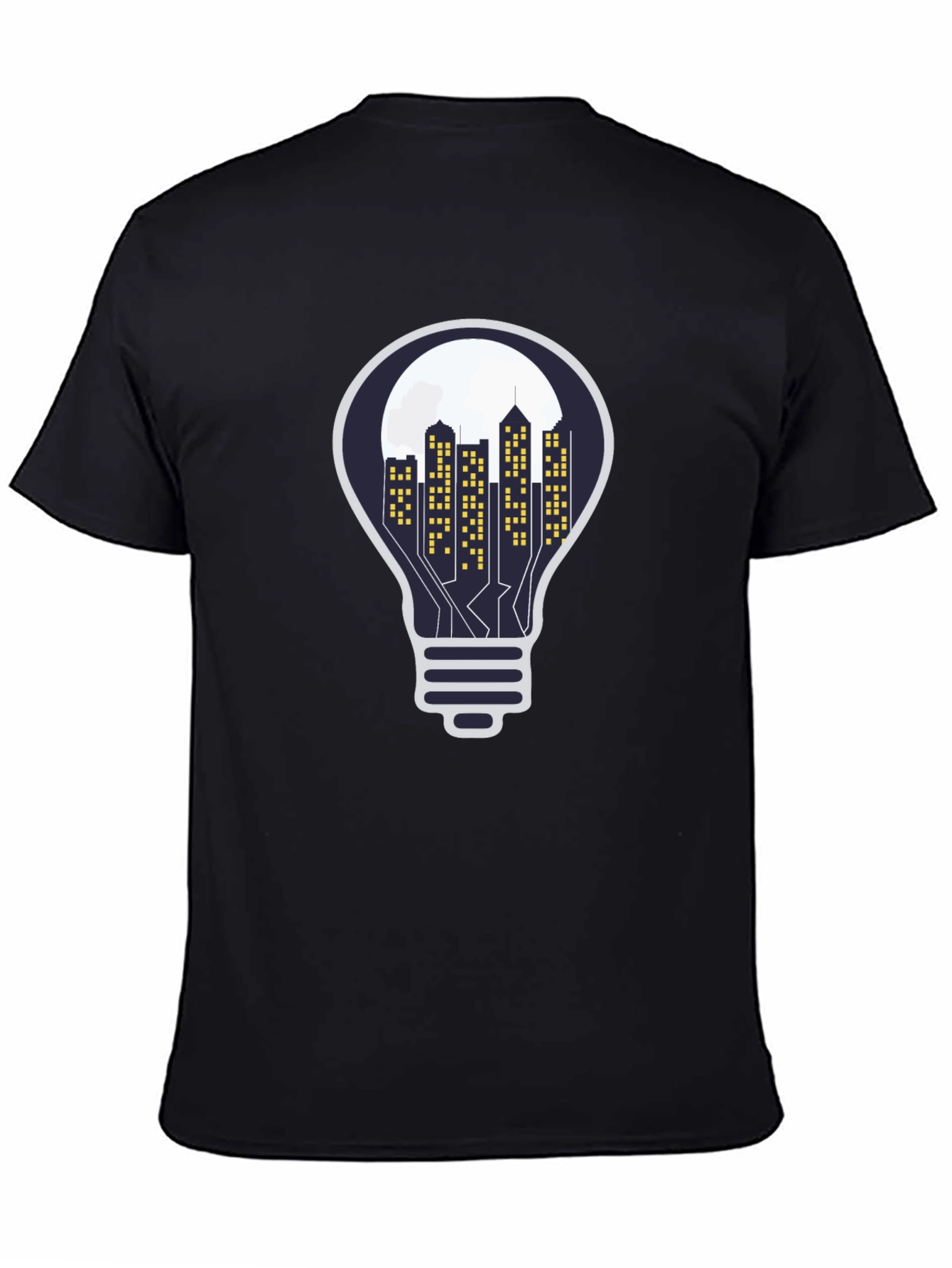 Cityscape Light Bulb T-Shirt