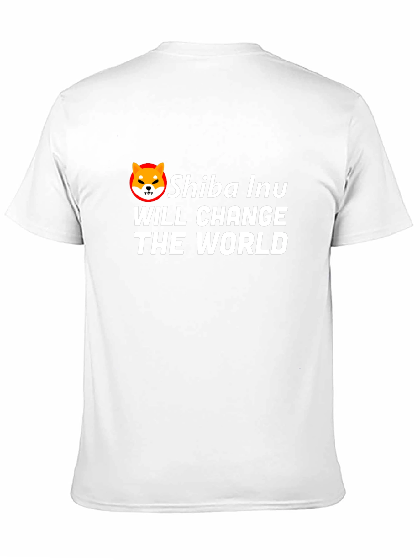 Shiba Inu Will Change The World Black T-Shirt
