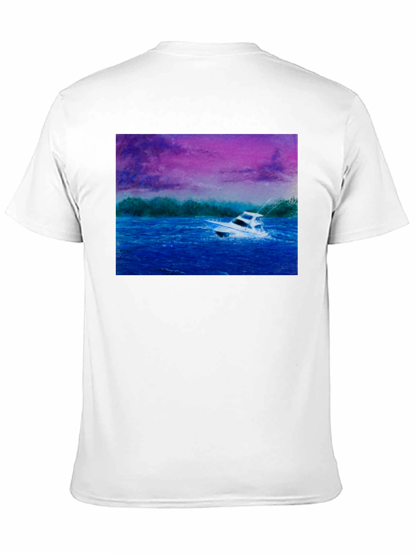 Boat Graphic Tee - Nautical Style