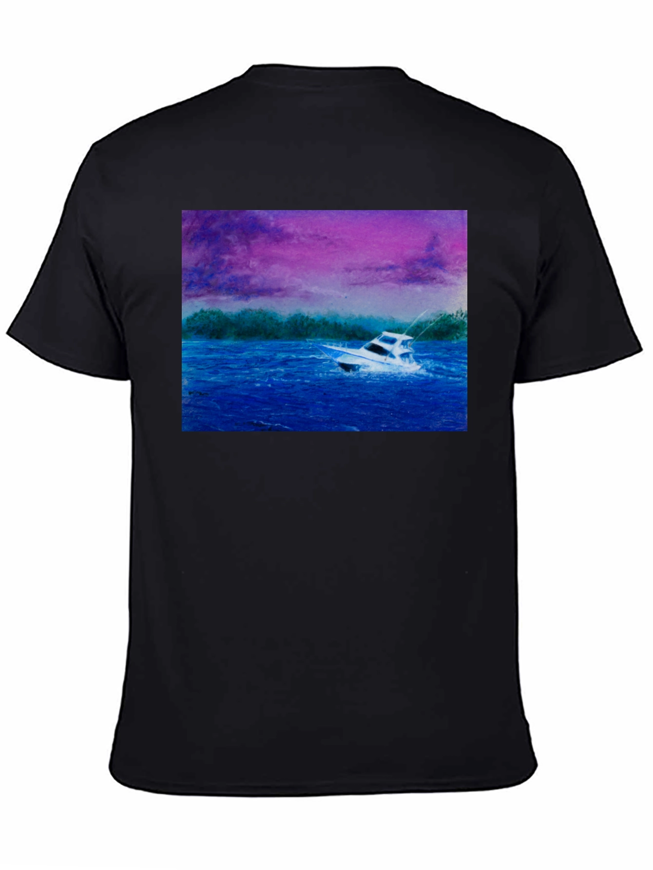 Boat Graphic Tee - Nautical Style