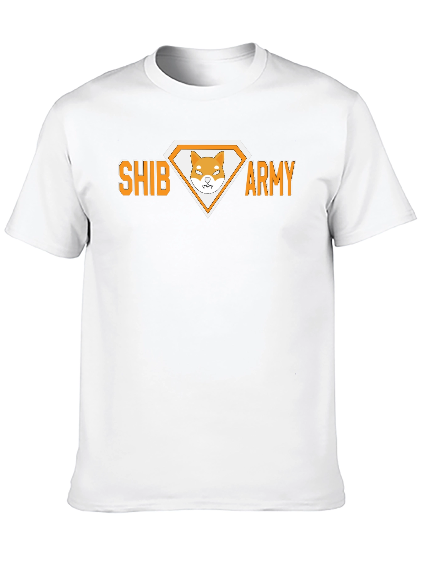 Shiba Army Graphic Tee - Meme Crypto Dog T-Shirt