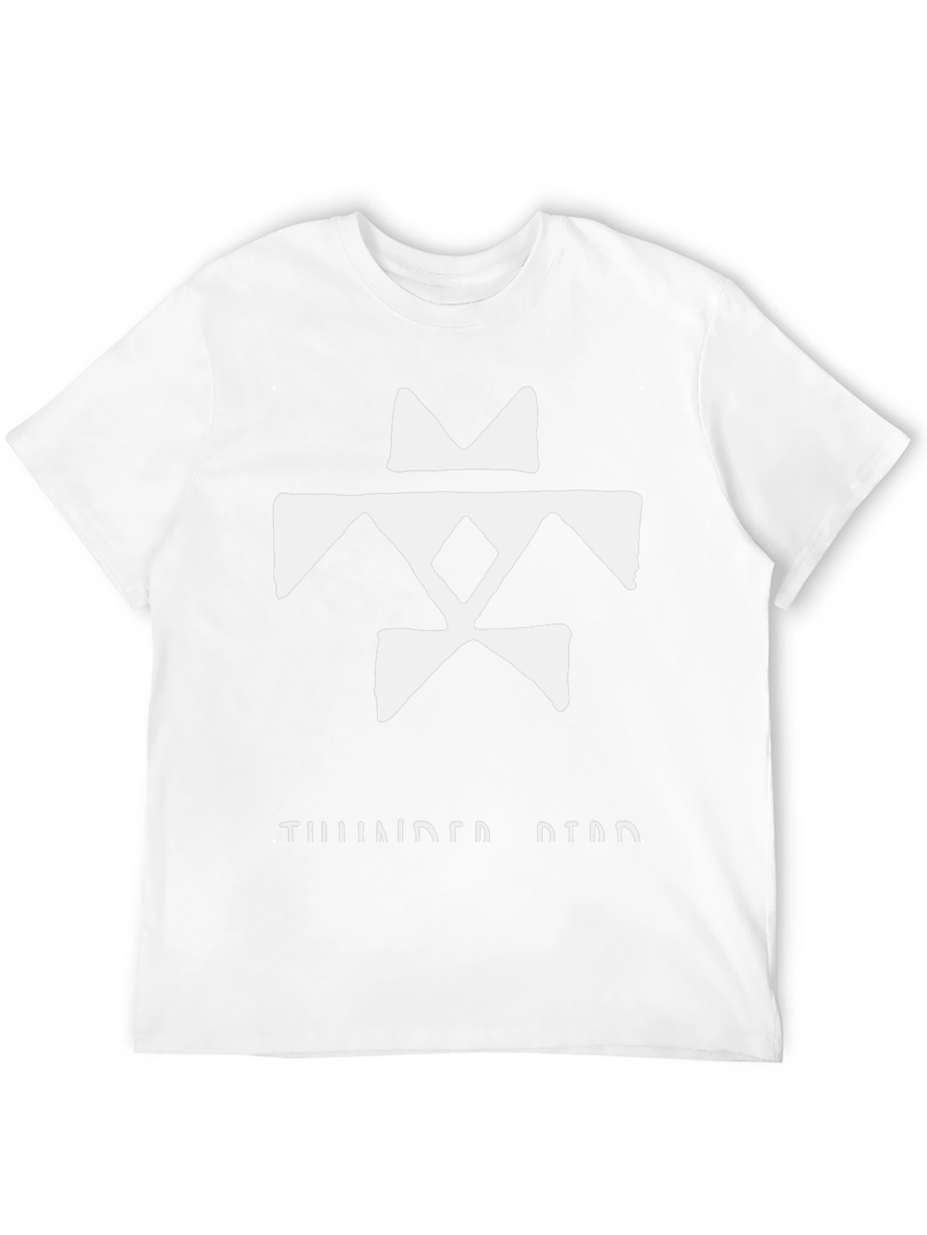 Thunderbird Black T-Shirt with White Graphic