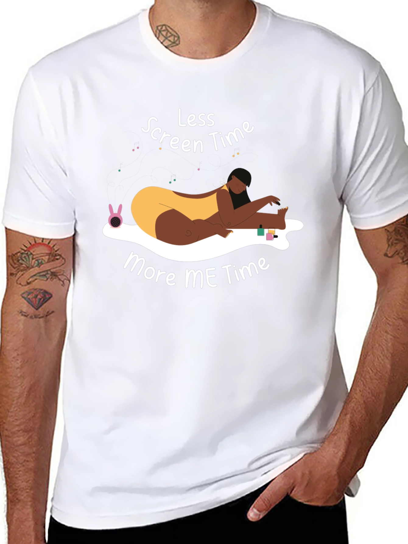 Less Screen Time More Me Time T-Shirt