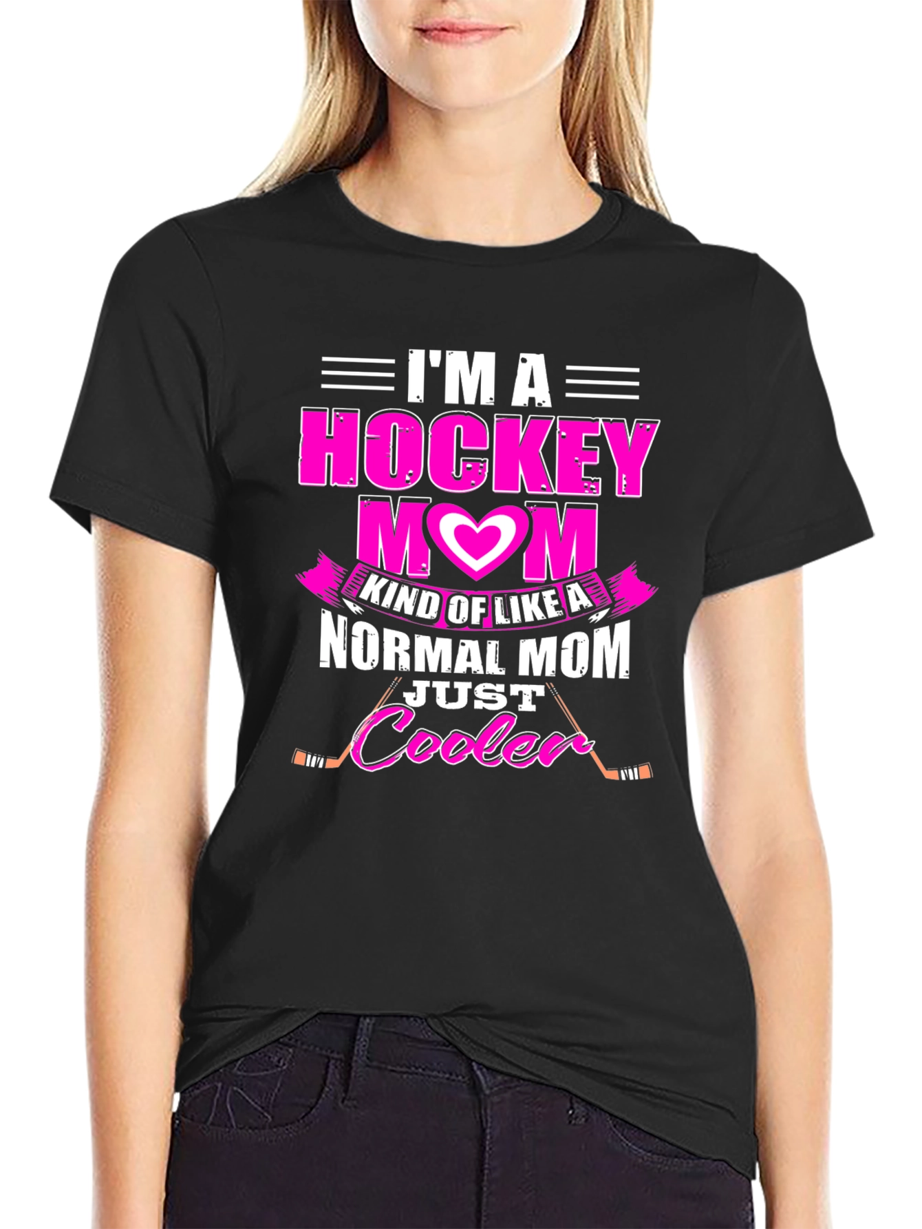 Hockey Mom T-Shirt - Cool Mom Apparel