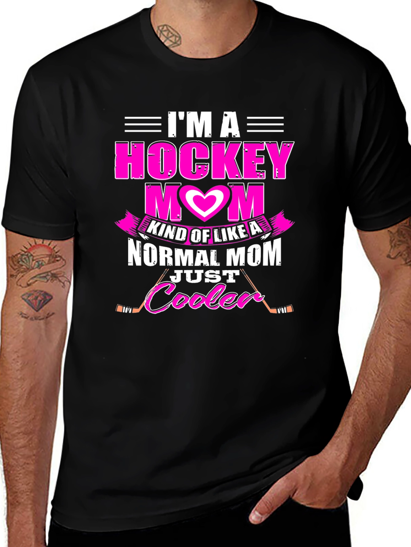 Hockey Mom T-Shirt - Cool Mom Apparel