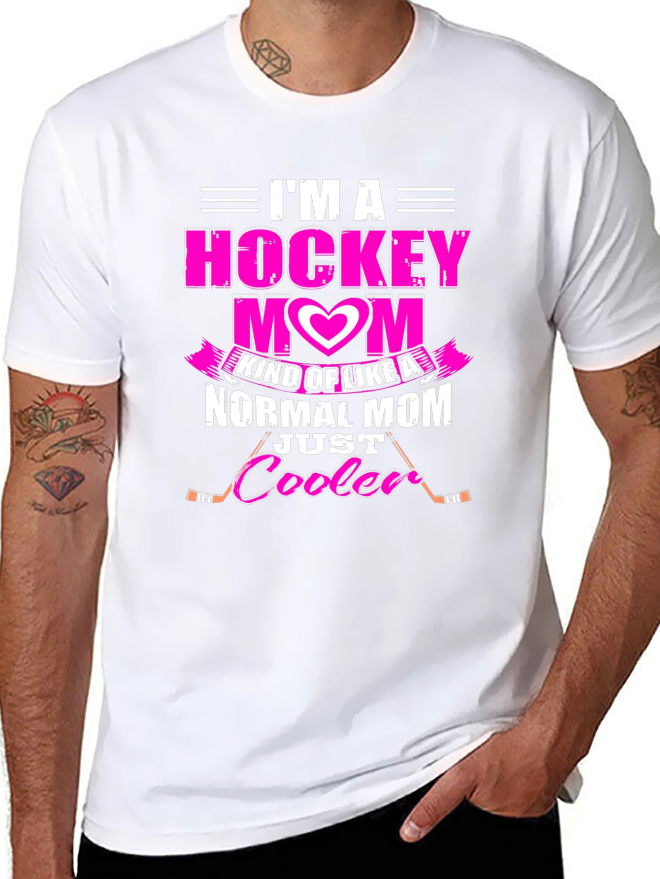 Hockey Mom T-Shirt - Cool Mom Apparel