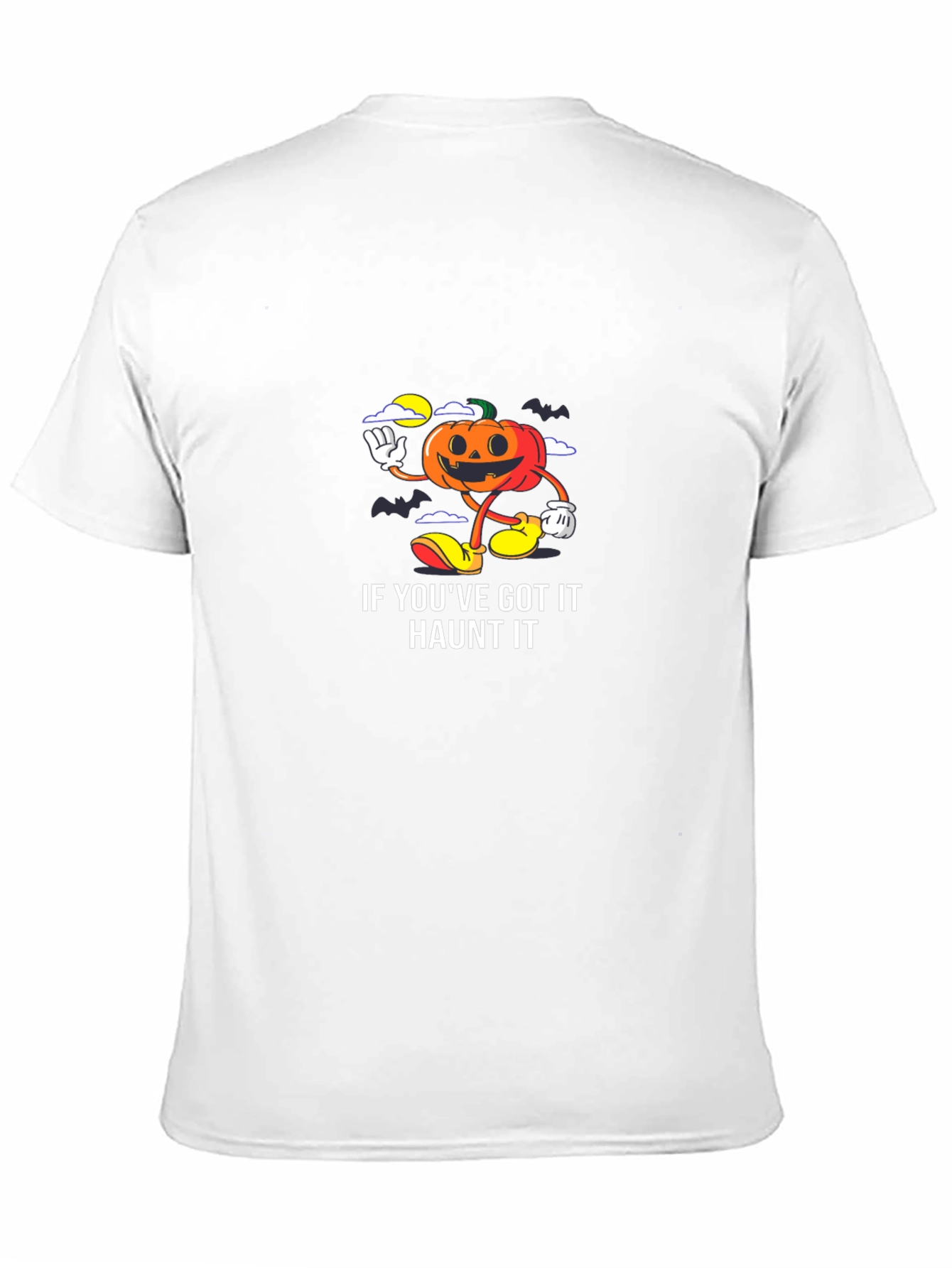 Haunted Halloween Pumpkin T-Shirt
