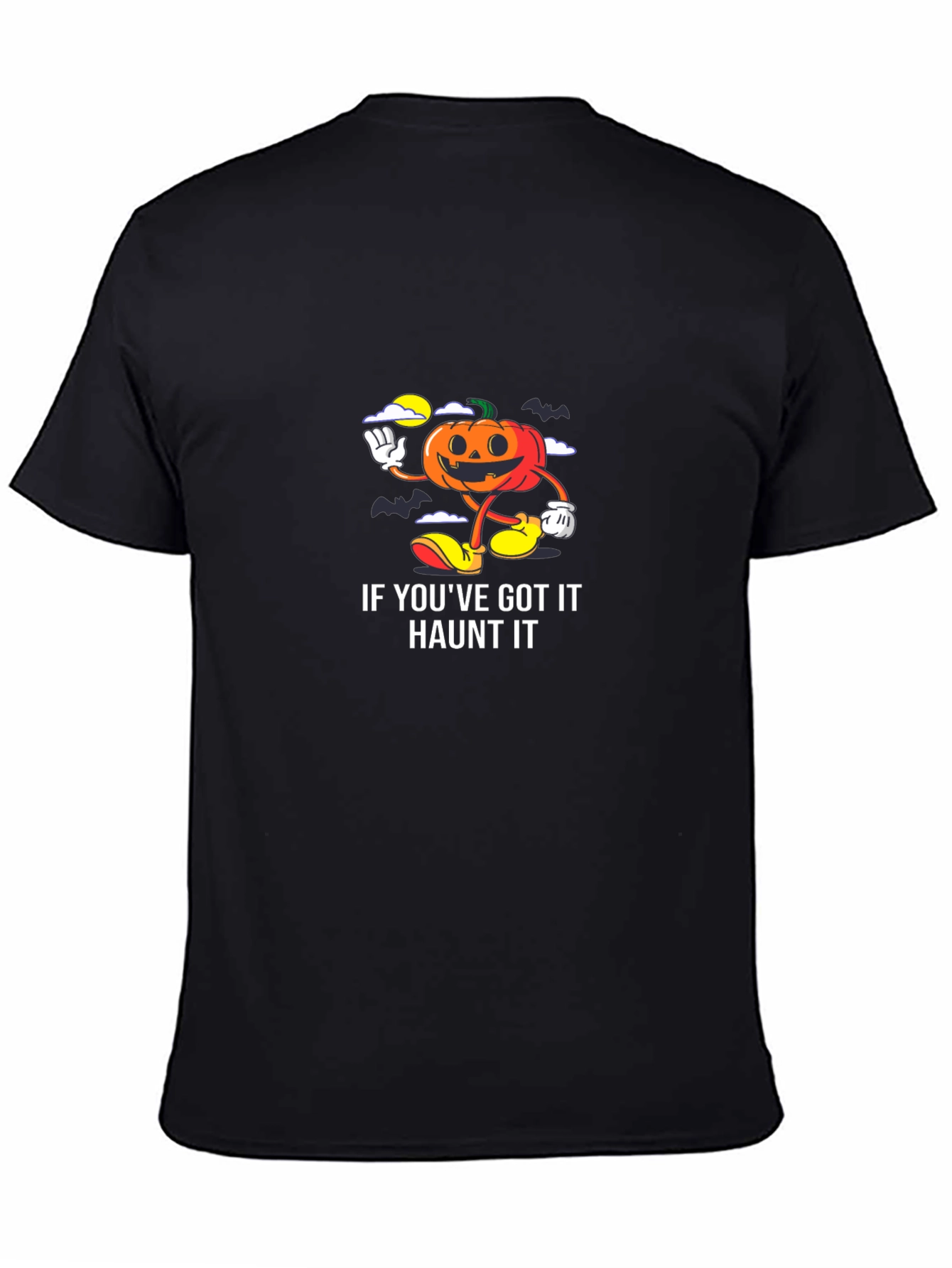Haunted Halloween Pumpkin T-Shirt