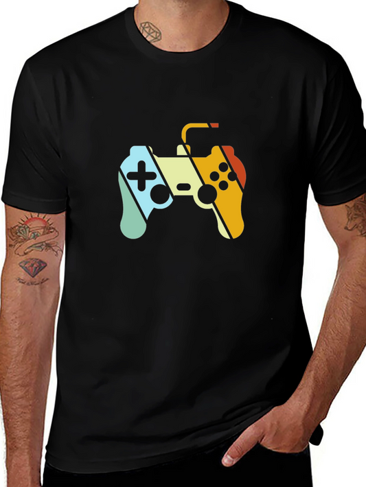 Retro Gaming Controller T-Shirt - Black