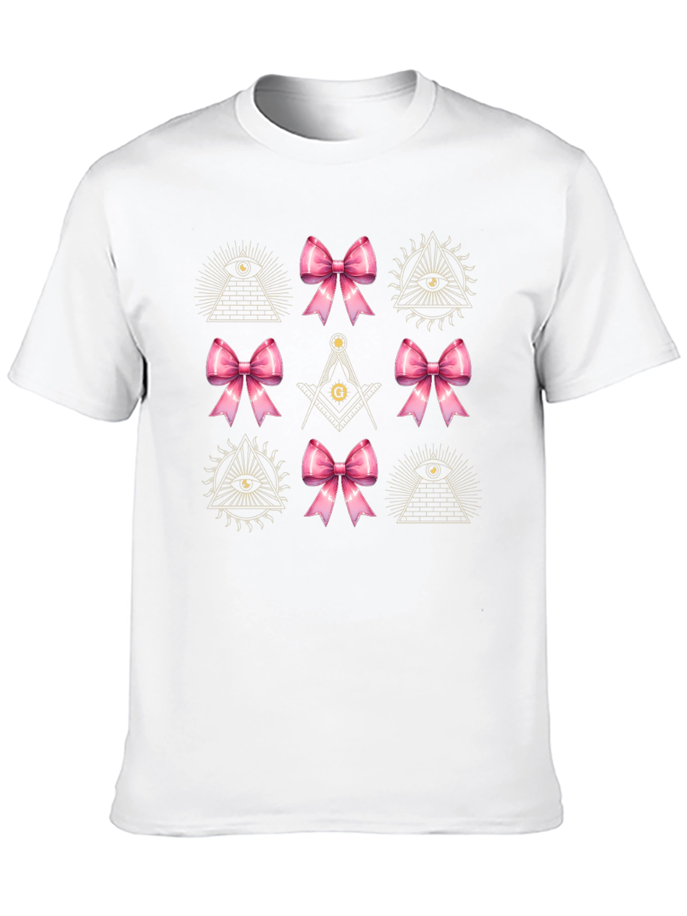 Masonic Bow T-Shirt - All Seeing Eye