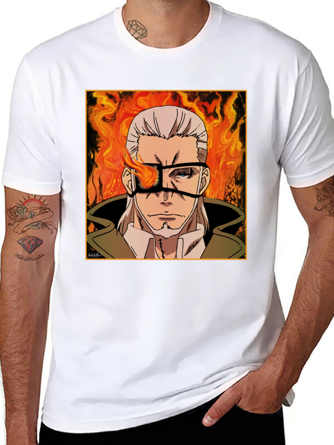 Fire Force Captain Barrett T-Shirt