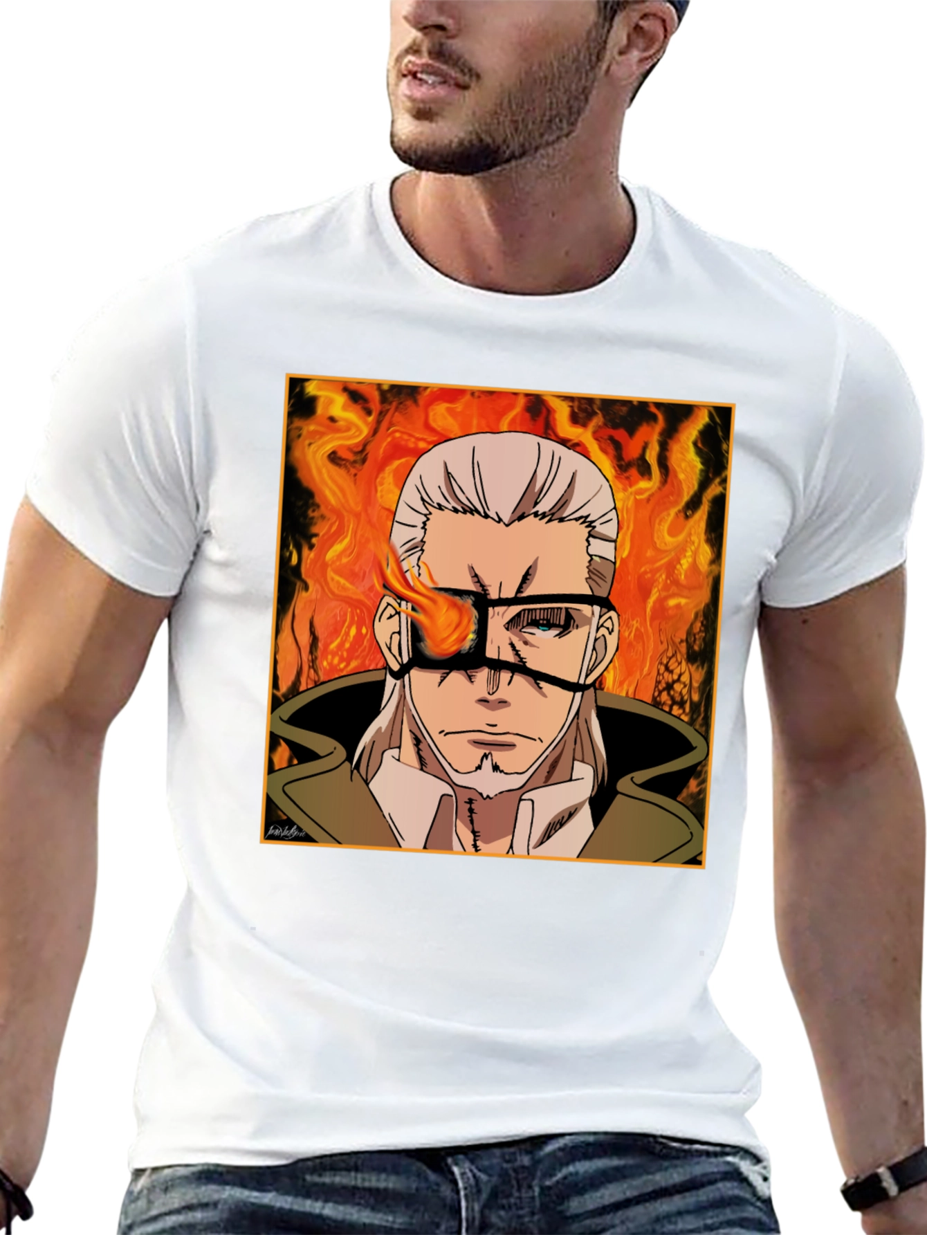 Fire Force Captain Barrett T-Shirt