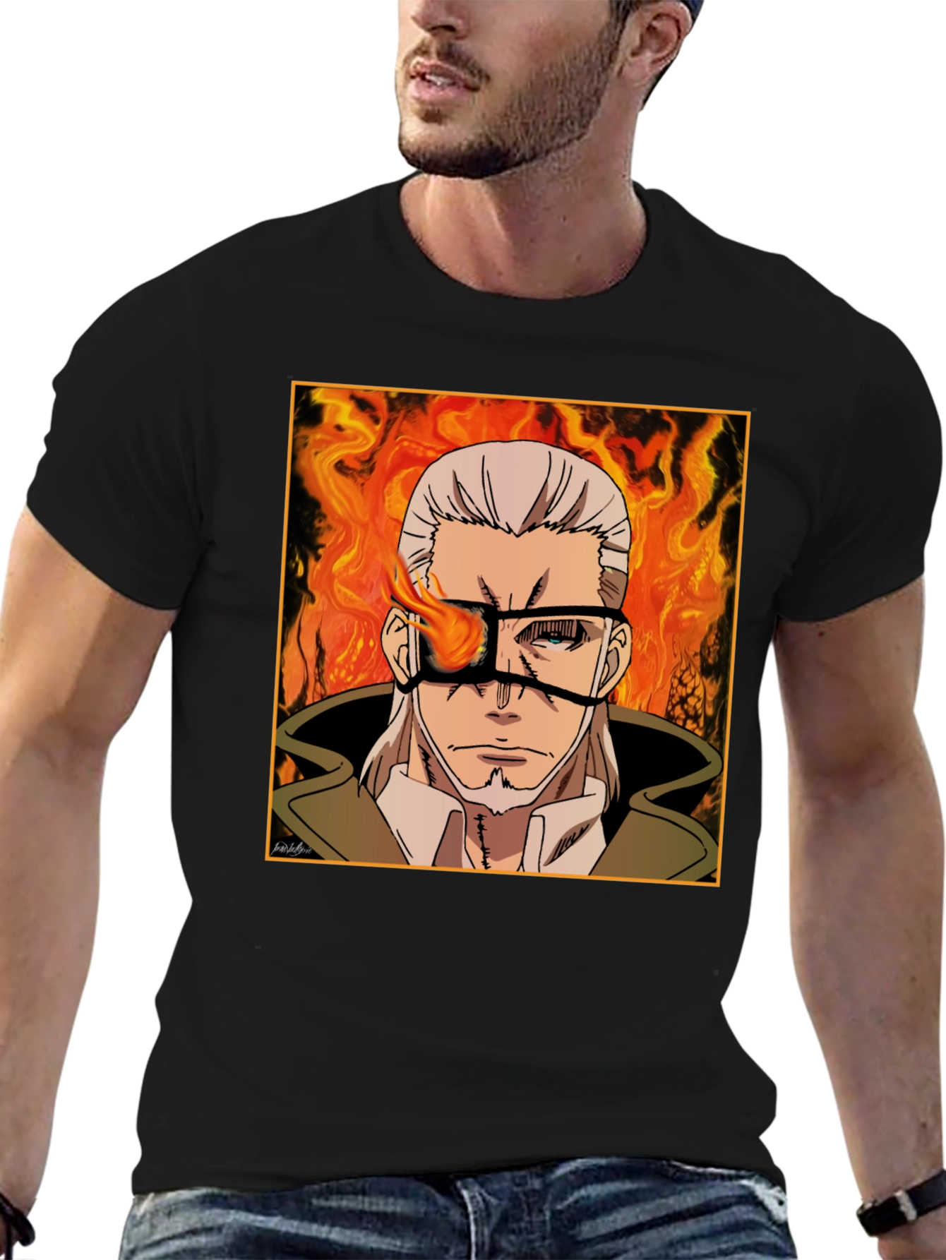 Fire Force Captain Barrett T-Shirt