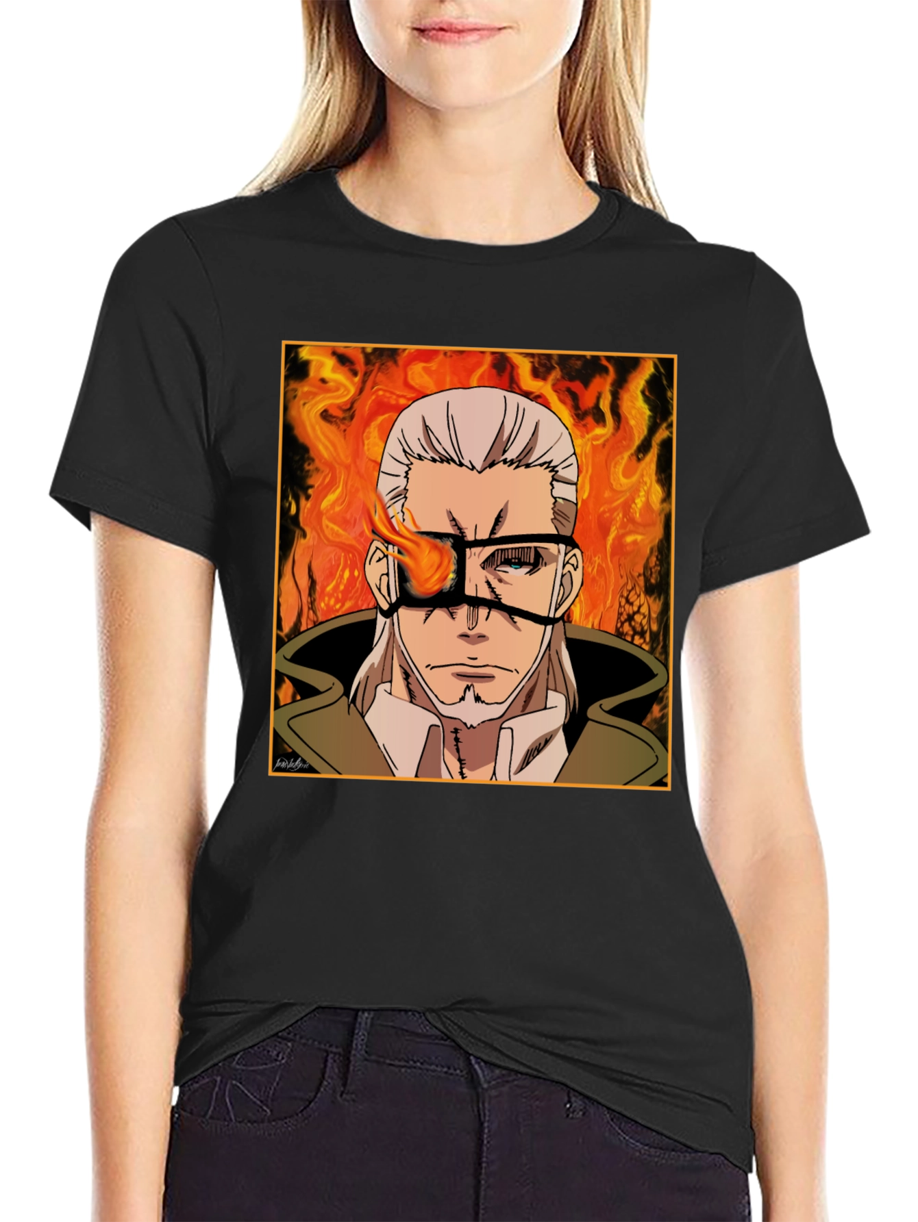 Fire Force Captain Barrett T-Shirt