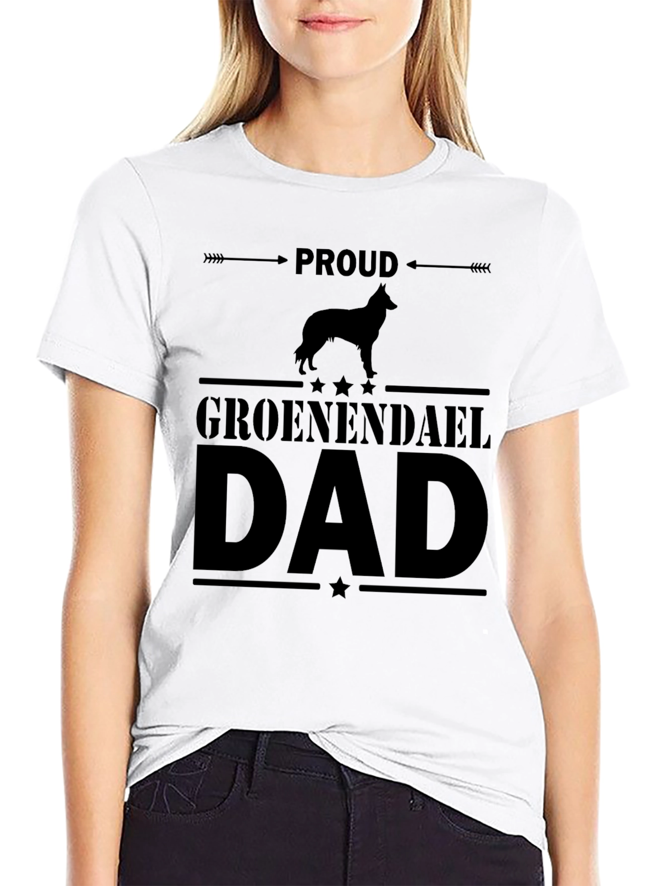 Proud Groenendael Dad T-Shirt - Dog Lover Gift