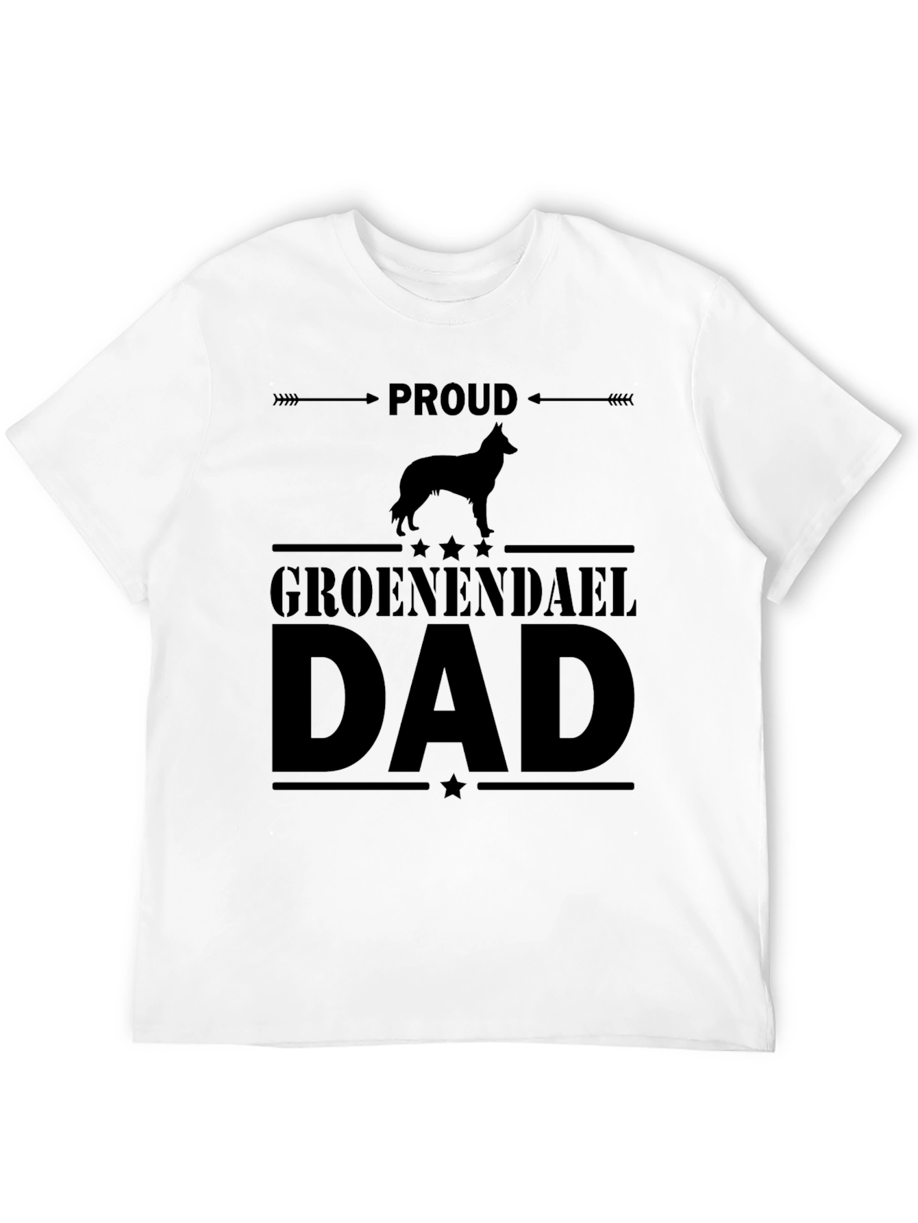 Proud Groenendael Dad T-Shirt - Dog Lover Gift