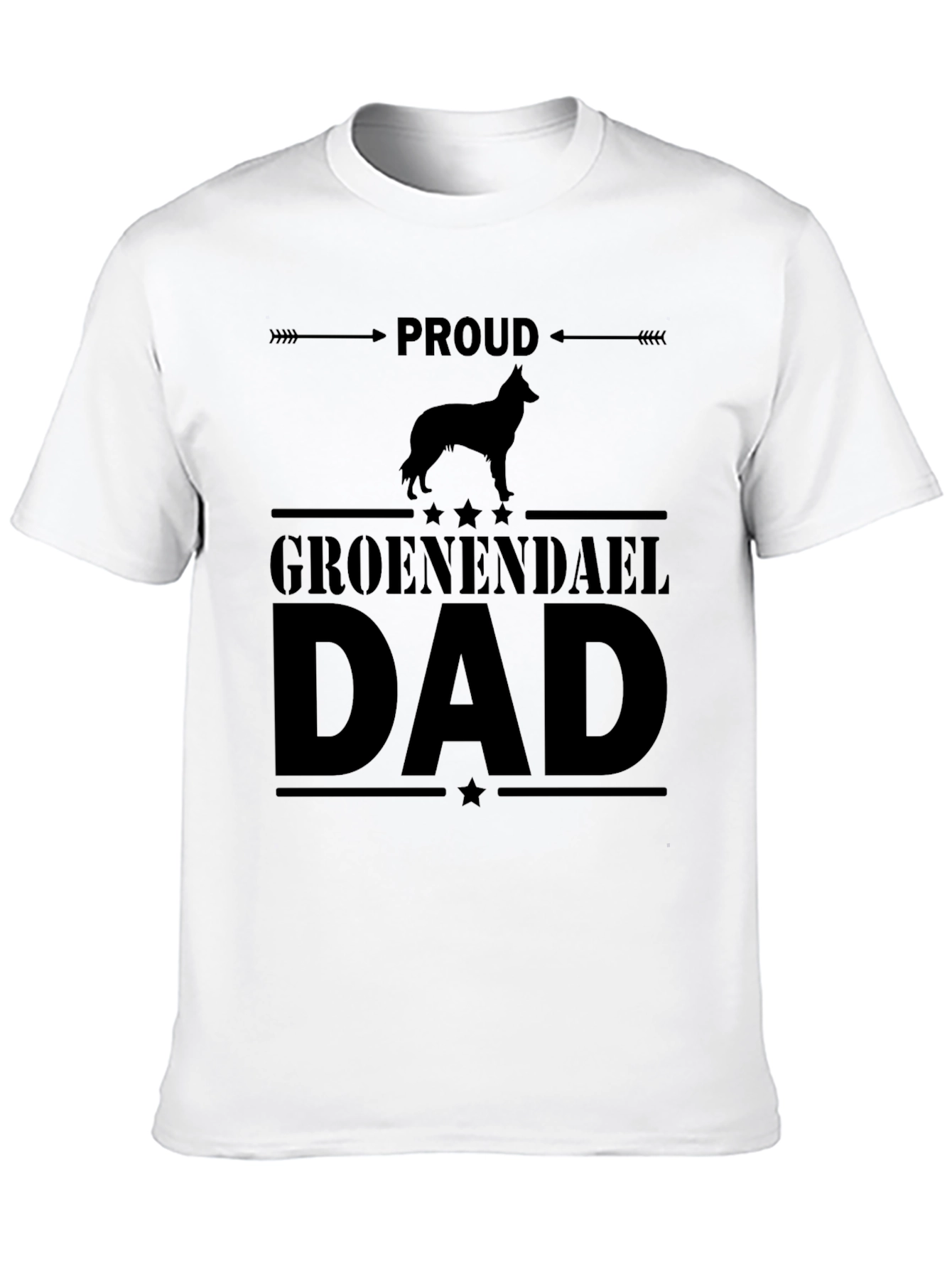Proud Groenendael Dad T-Shirt - Dog Lover Gift