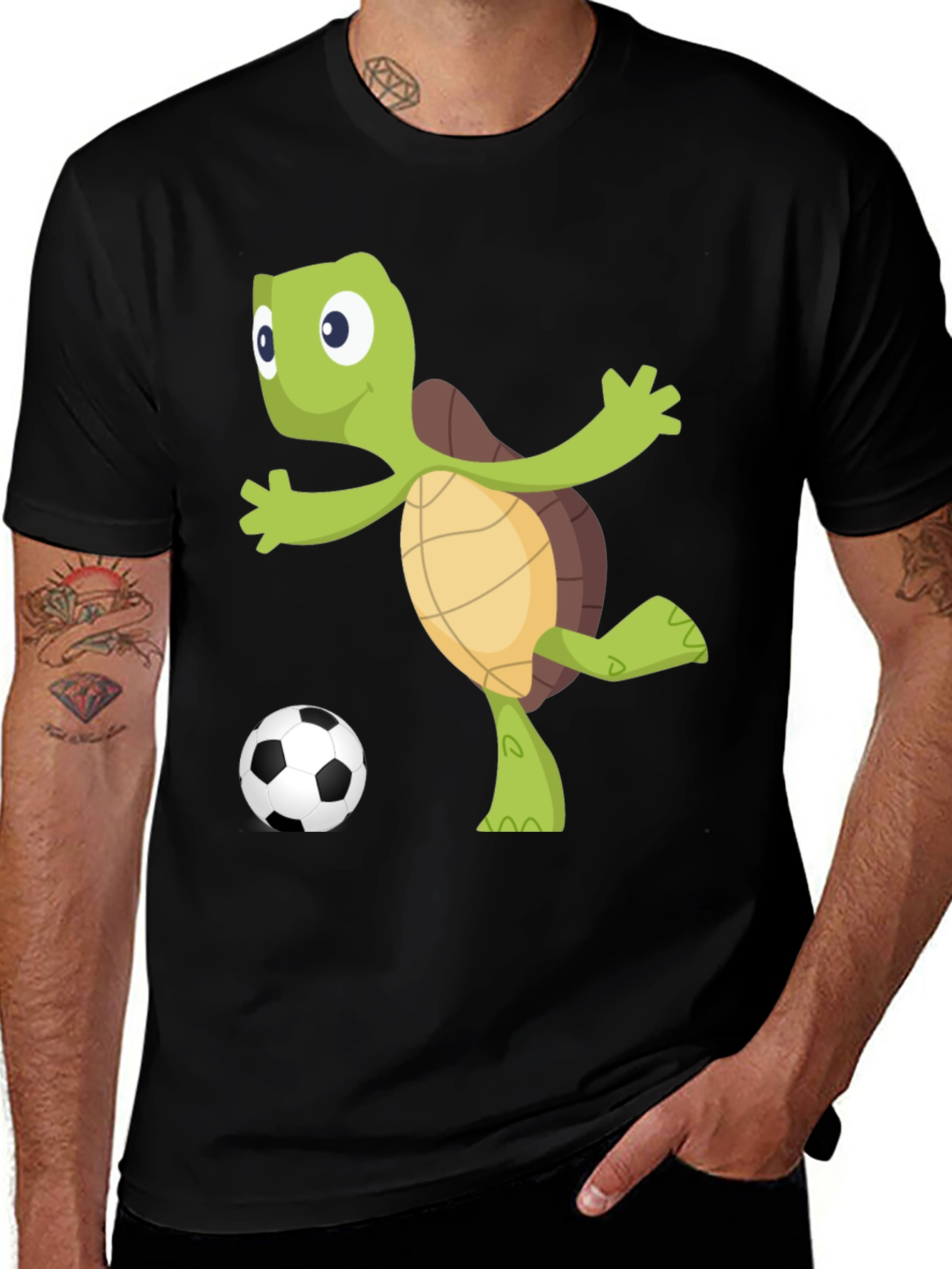 Turtle Soccer Fan T-Shirt
