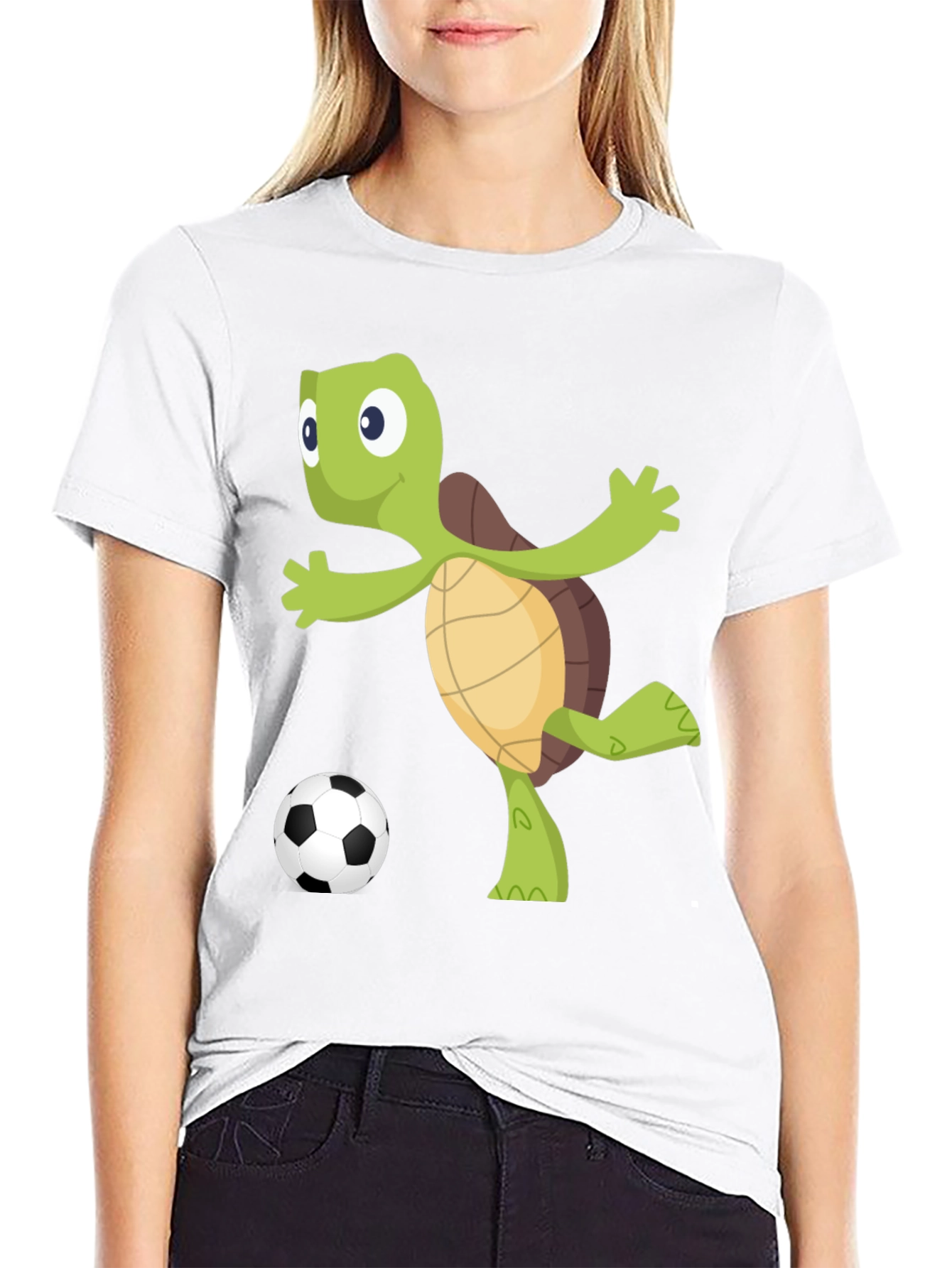 Turtle Soccer Fan T-Shirt