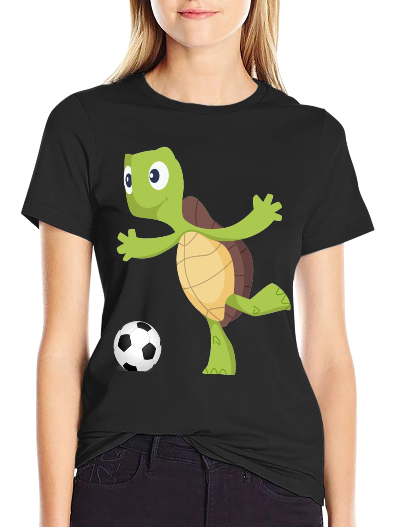 Turtle Soccer Fan T-Shirt