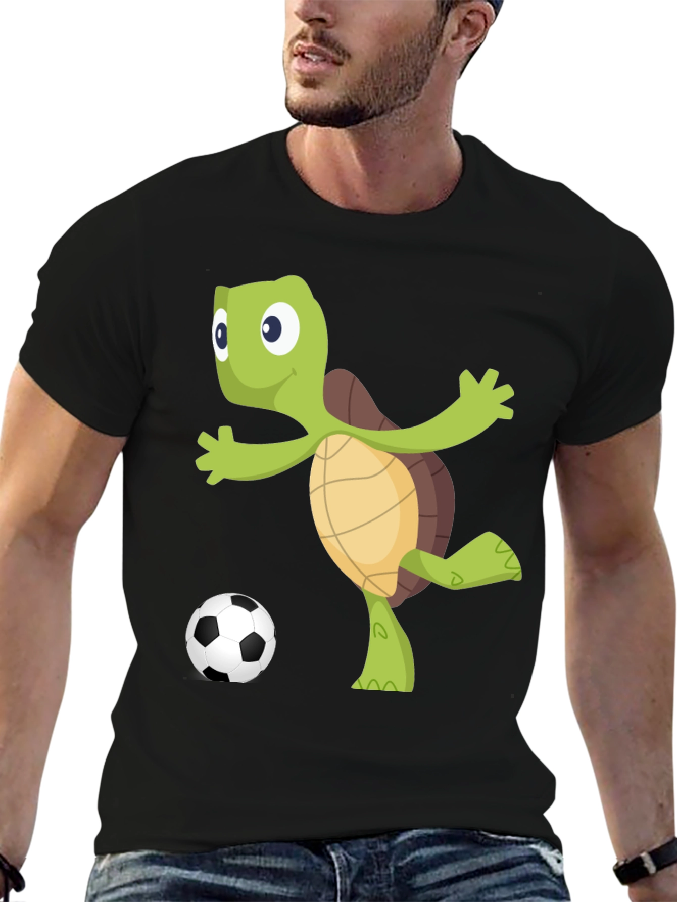 Turtle Soccer Fan T-Shirt