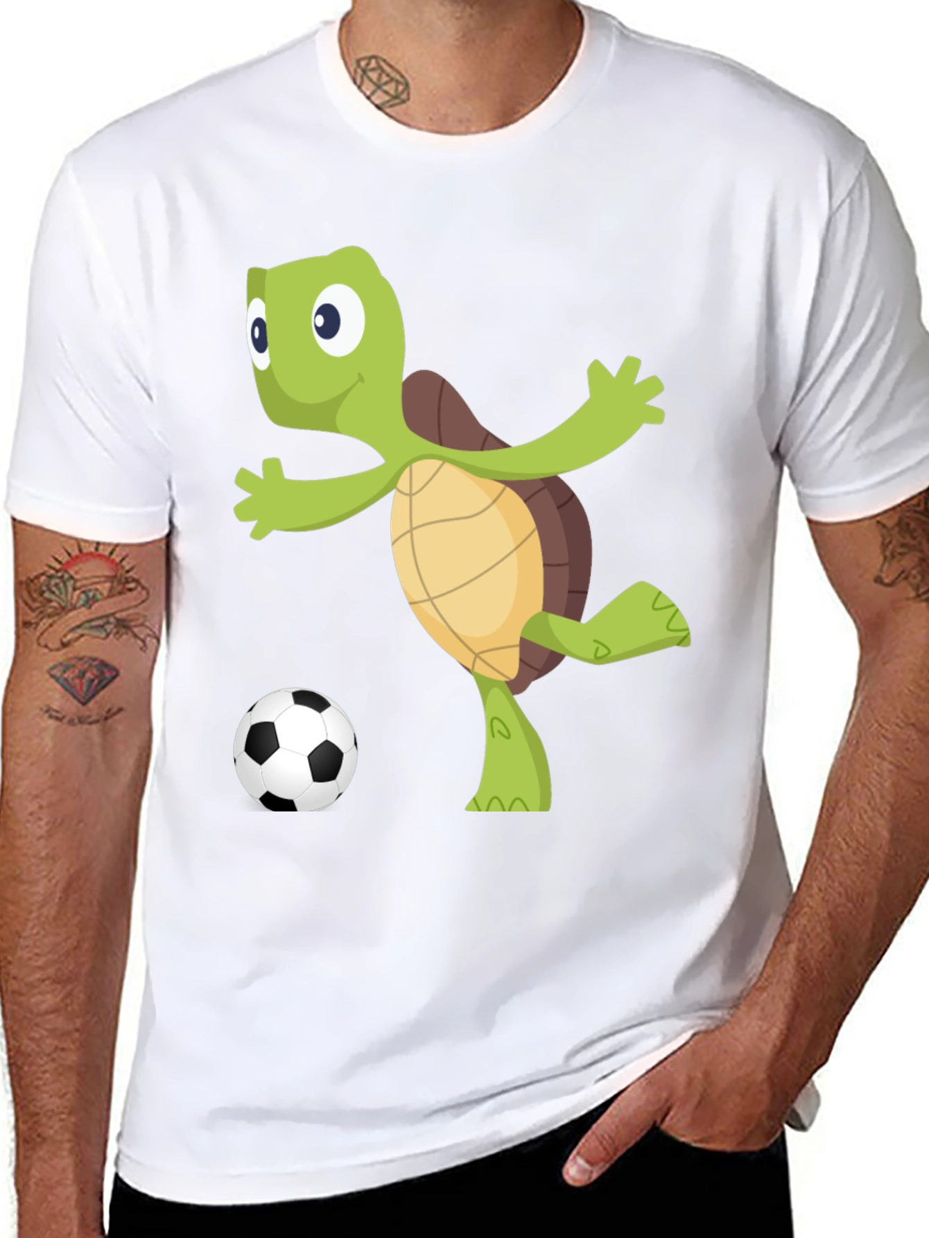 Turtle Soccer Fan T-Shirt