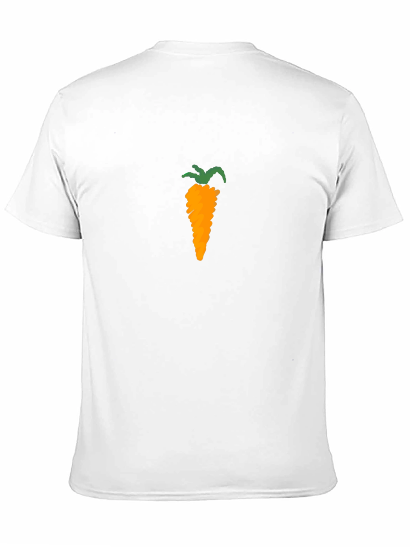 Carrot Graphic Tee - Black Cotton Blend