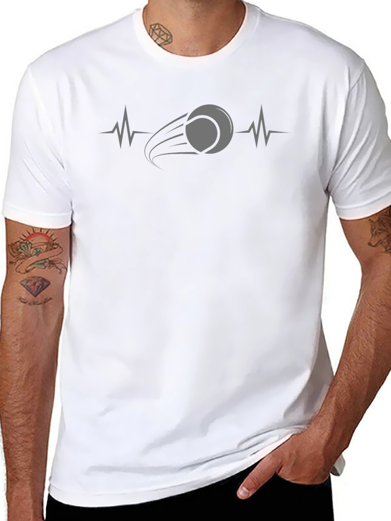 Tennis Heartbeat T-Shirt - Sporting Life