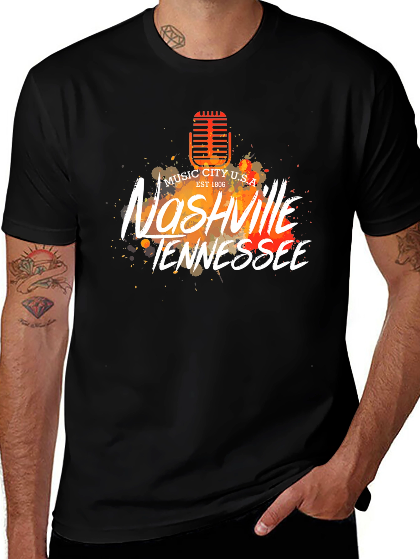 Nashville Tennessee Graphic Tee