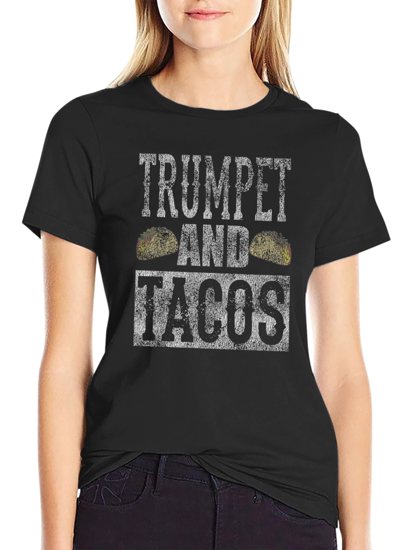 Trumpet and Tacos Graphic Tee