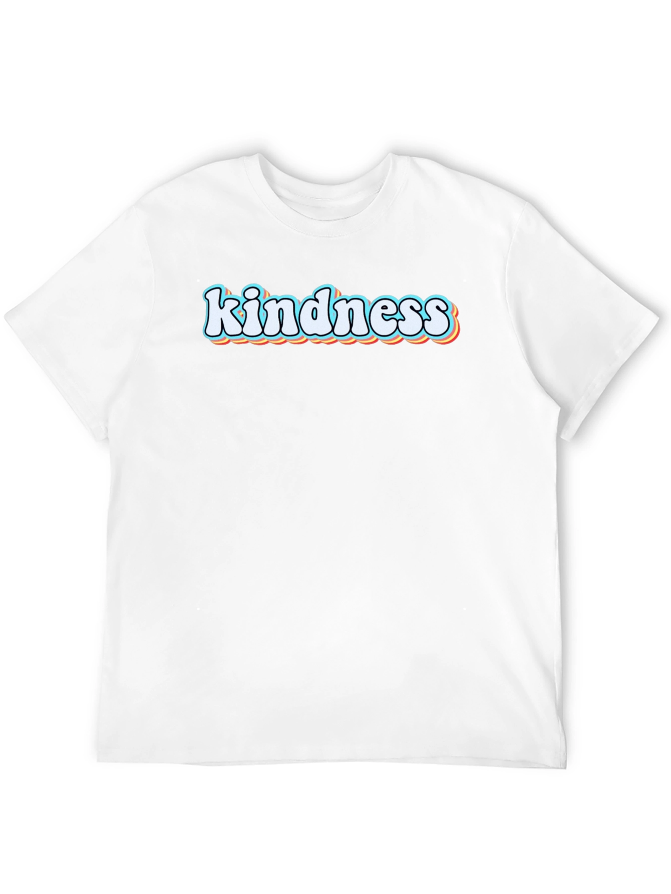 Kindness Graphic Tee - Black Short Sleeve T-Shirt
