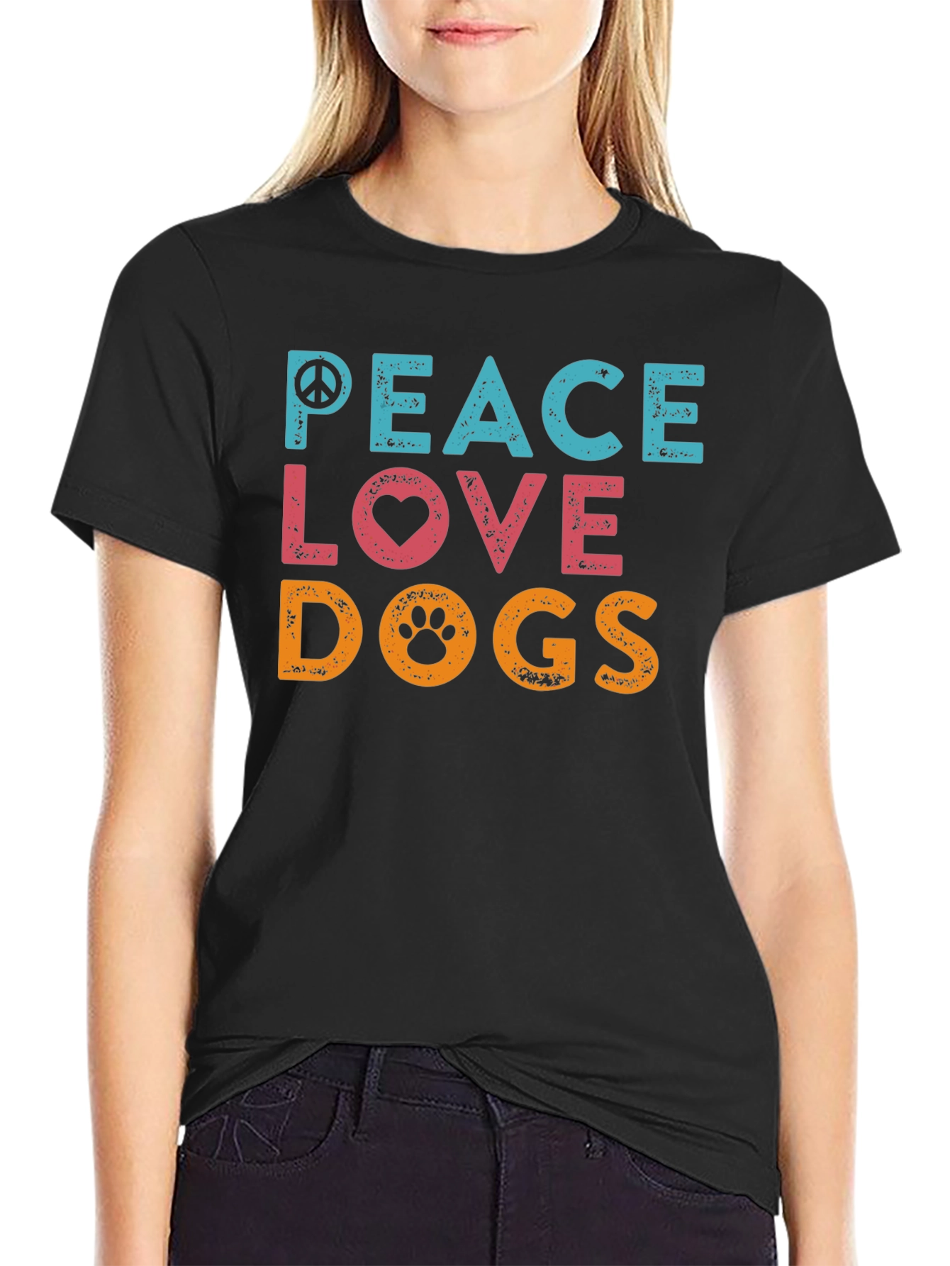 Peace Love Dogs T-Shirt