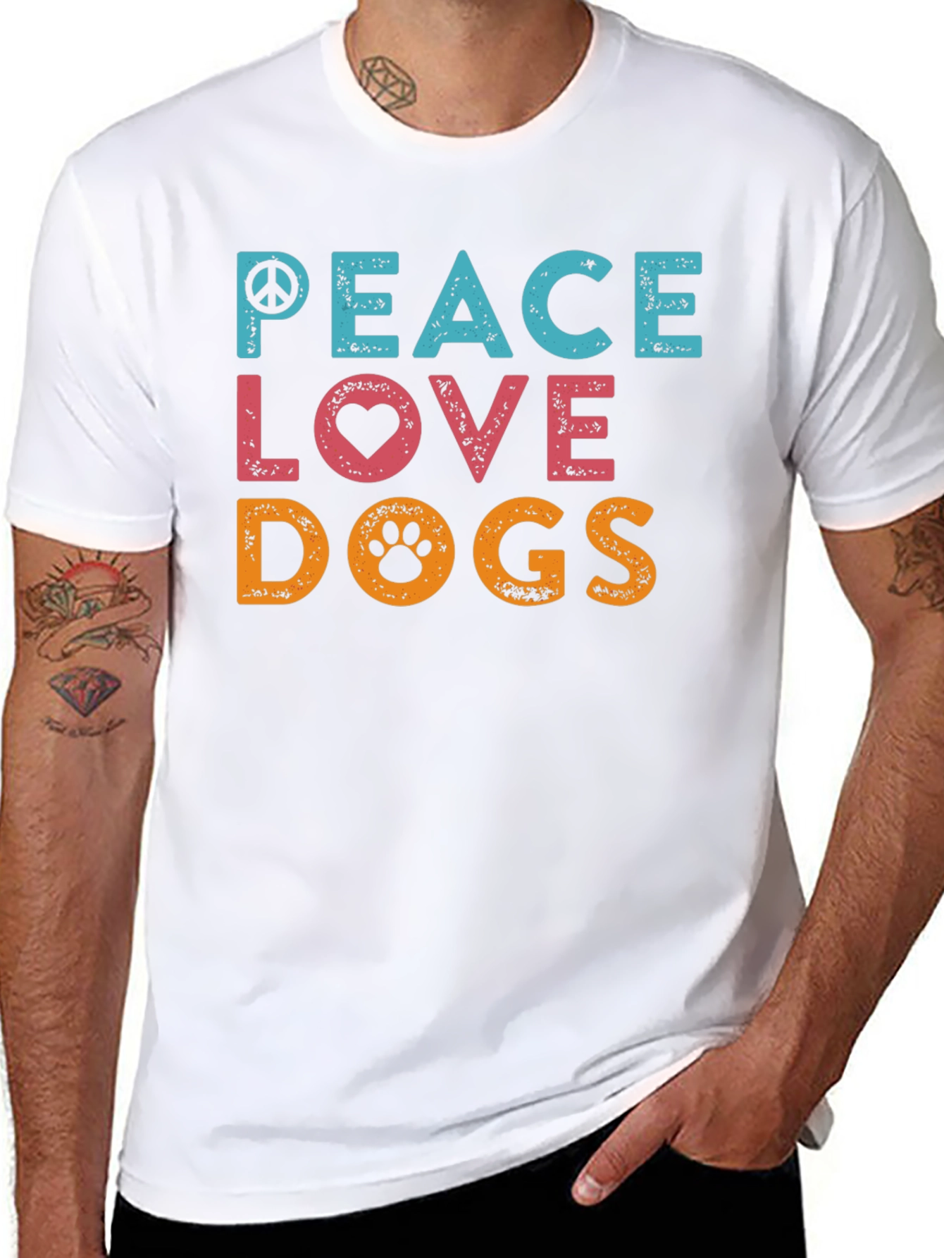 Peace Love Dogs T-Shirt