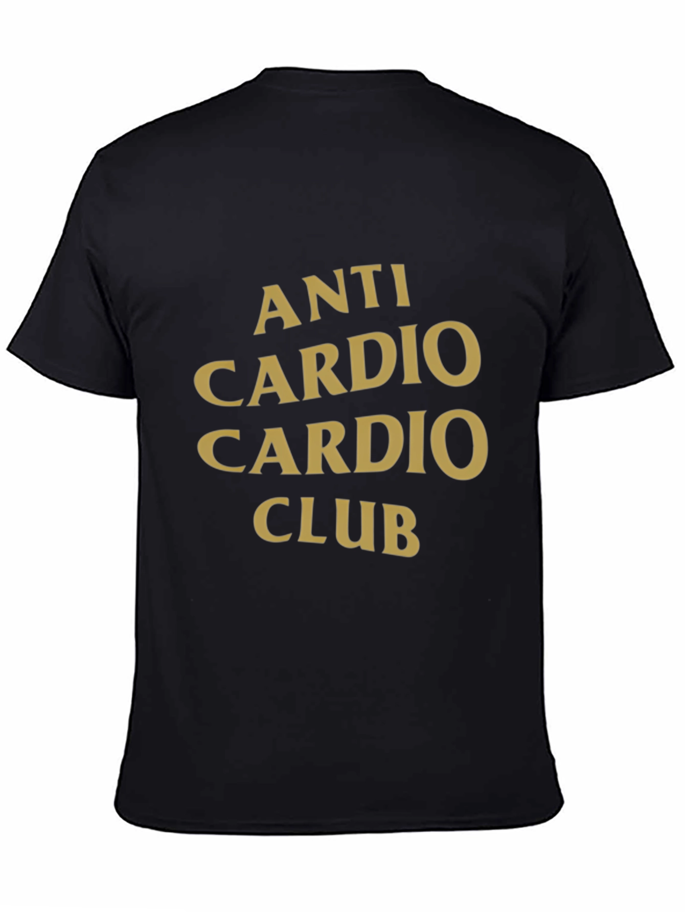 Anti Cardio Club Black T-Shirt