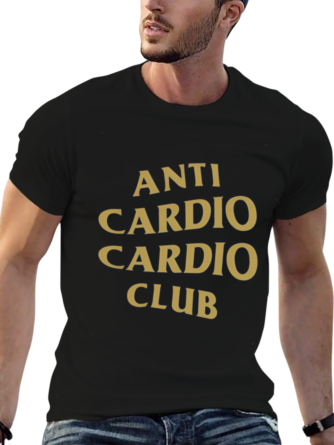 Anti Cardio Club Black T-Shirt