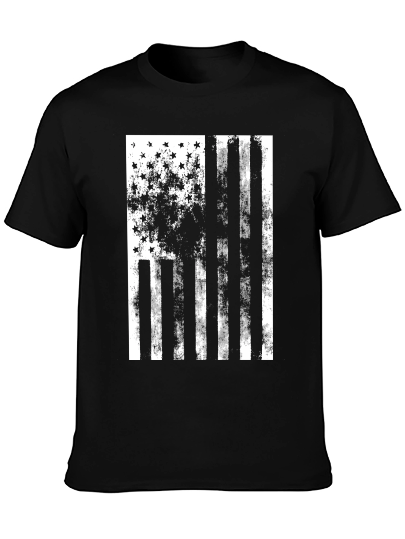 Distressed American Flag Graphic Tee