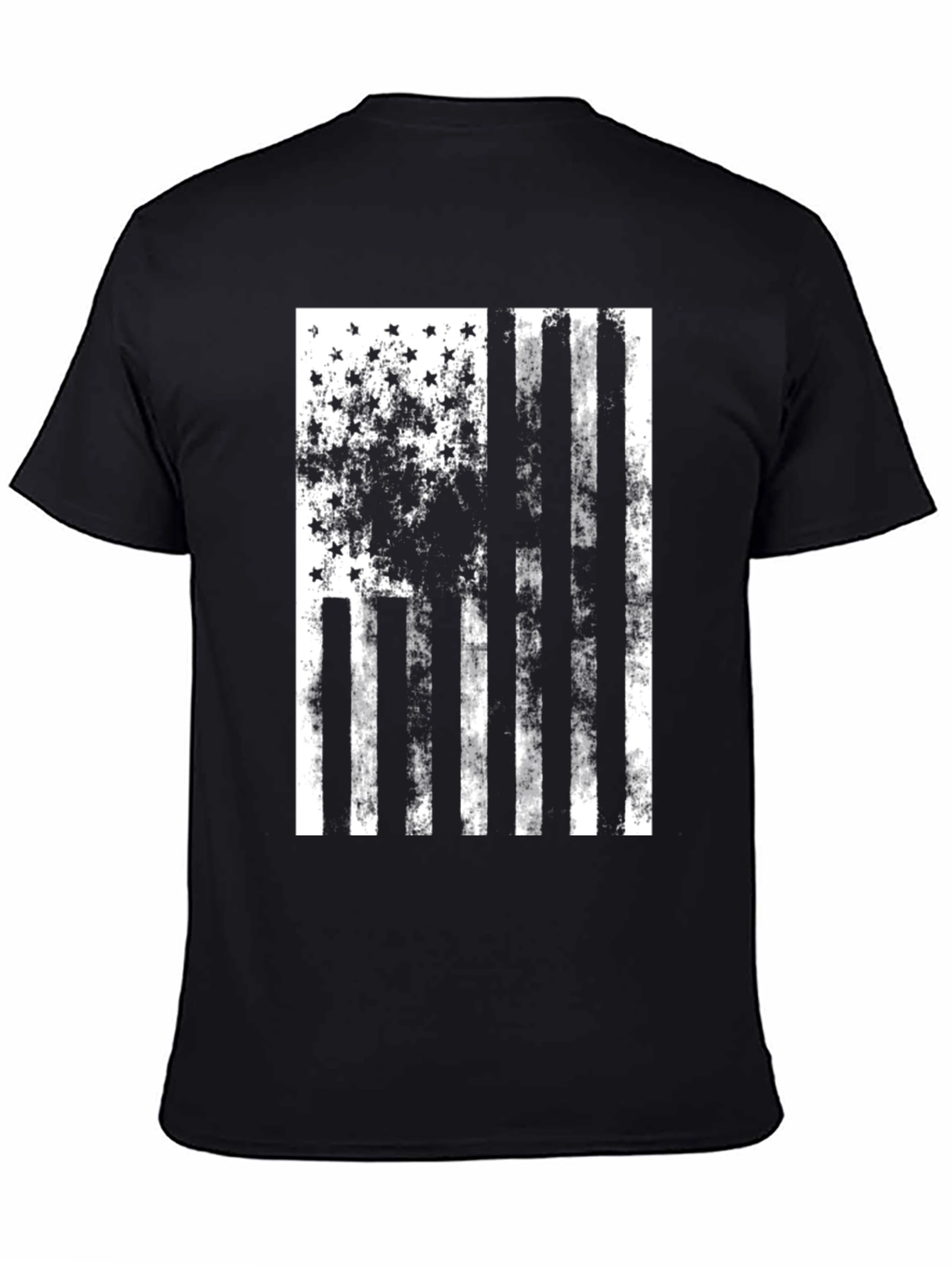 Distressed American Flag Graphic Tee