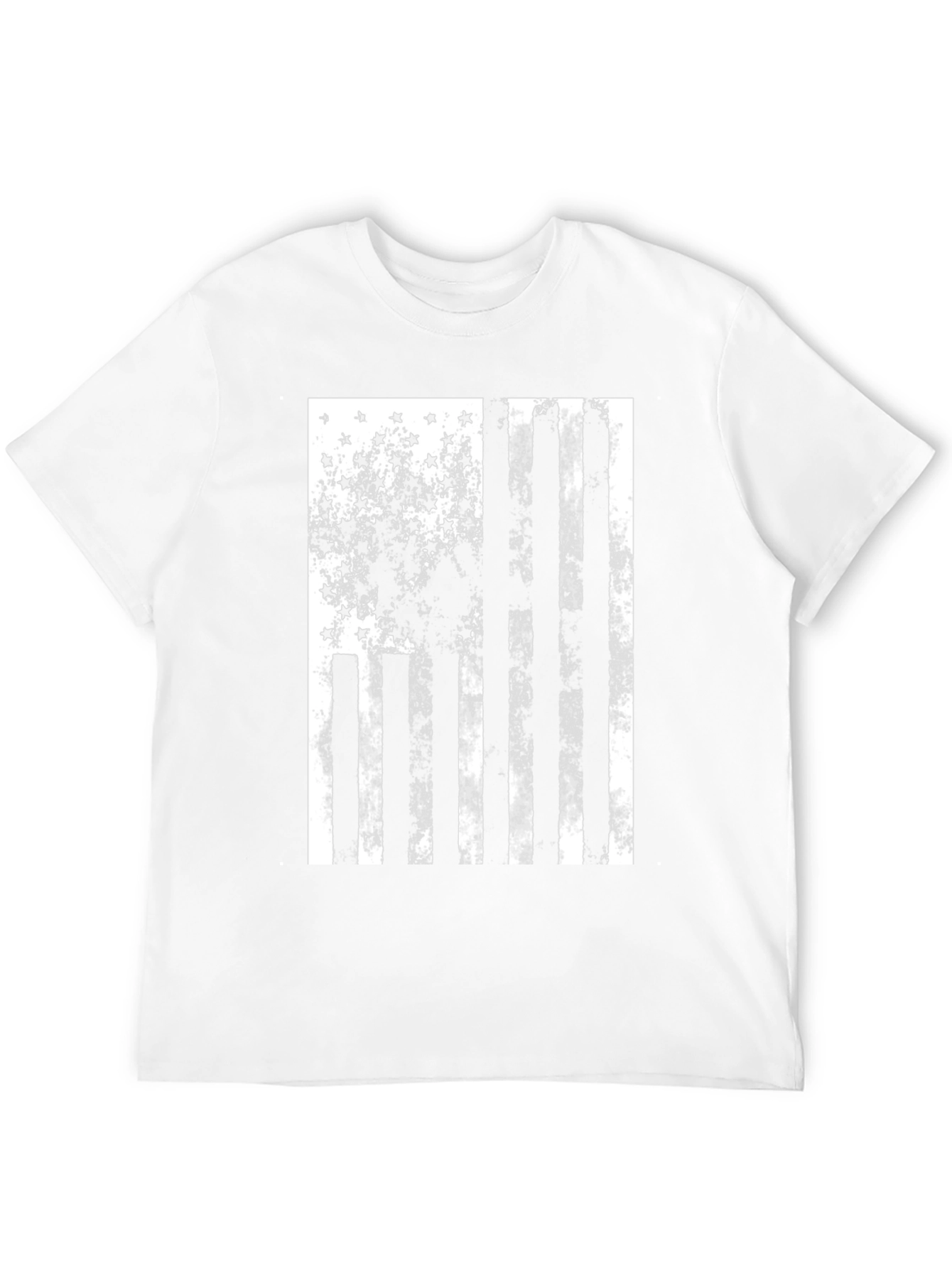 Distressed American Flag Graphic Tee