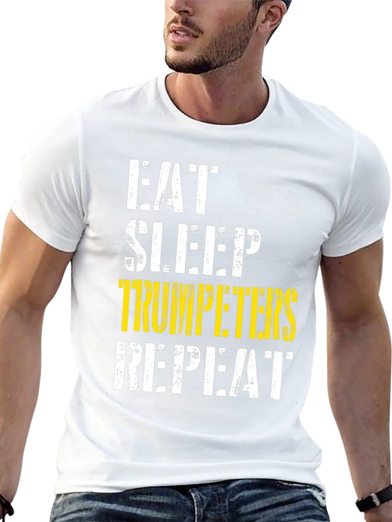 Eat Sleep Trumpeters Repeat T-Shirt