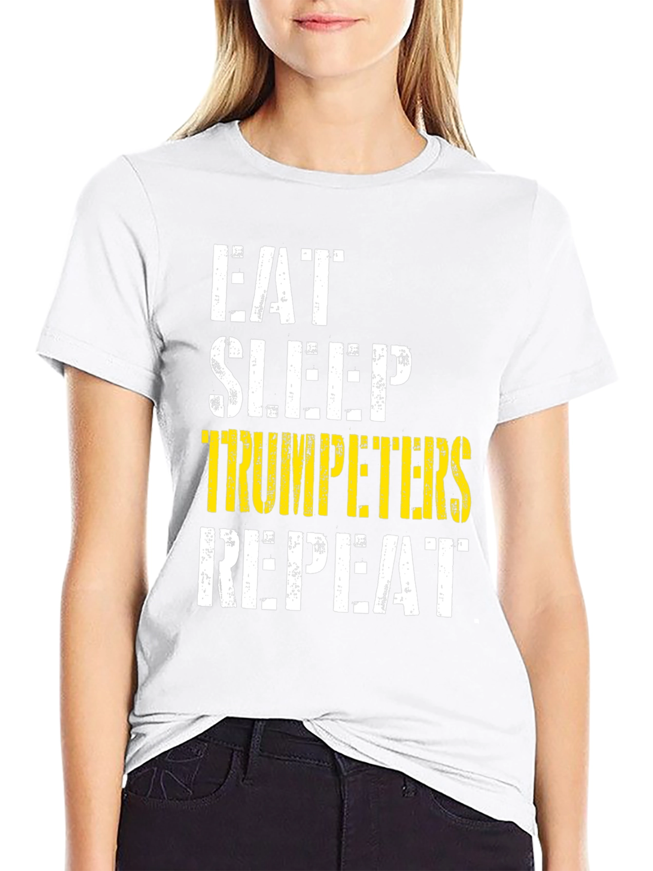 Eat Sleep Trumpeters Repeat T-Shirt