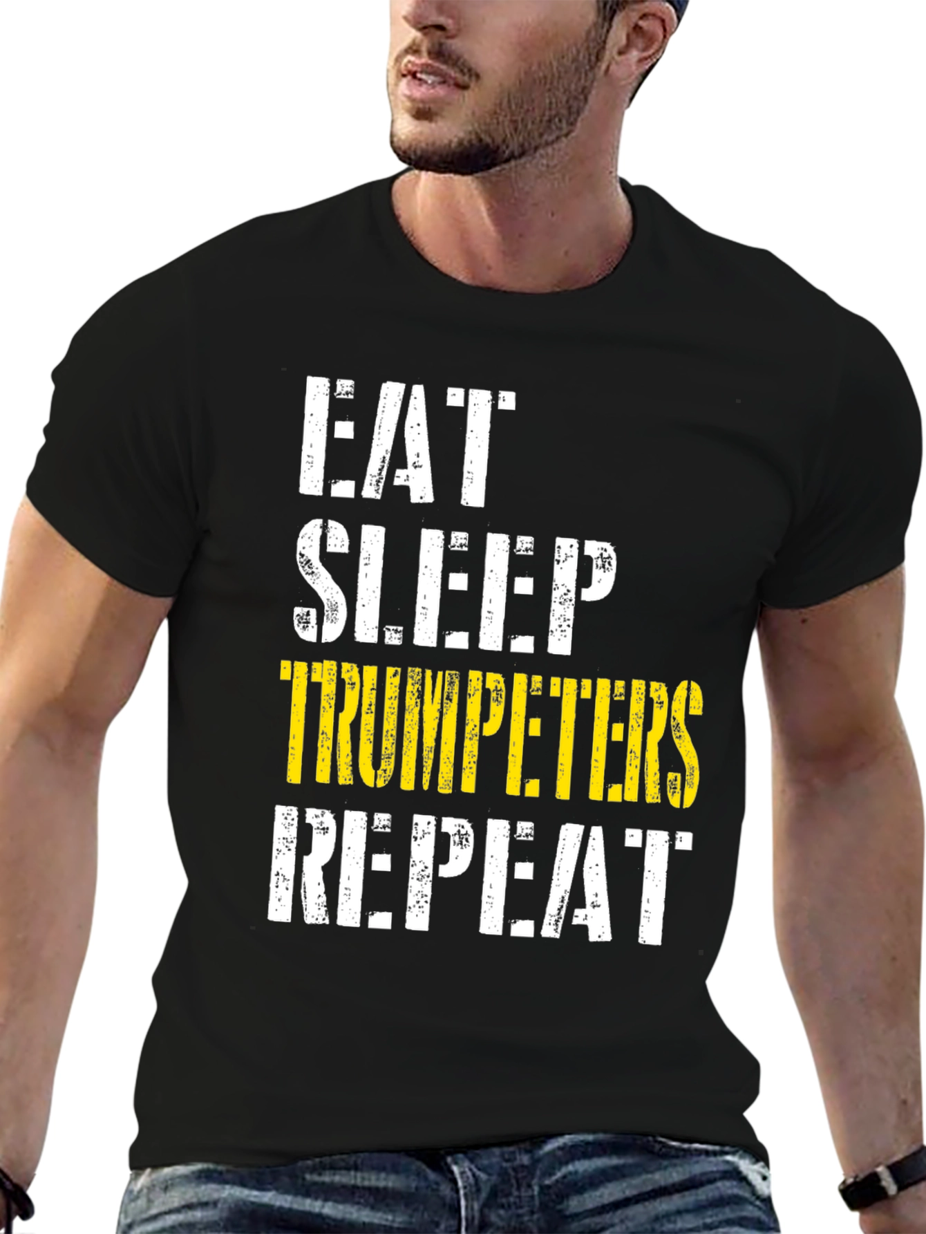 Eat Sleep Trumpeters Repeat T-Shirt