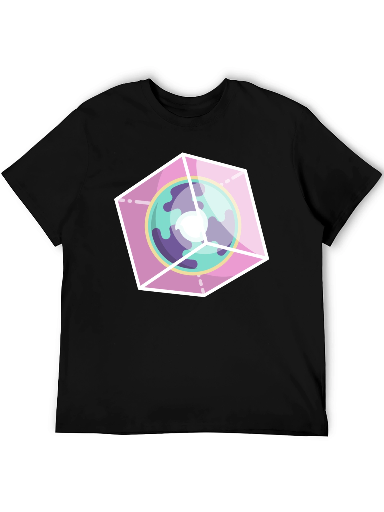 Geometric Planet Graphic Tee