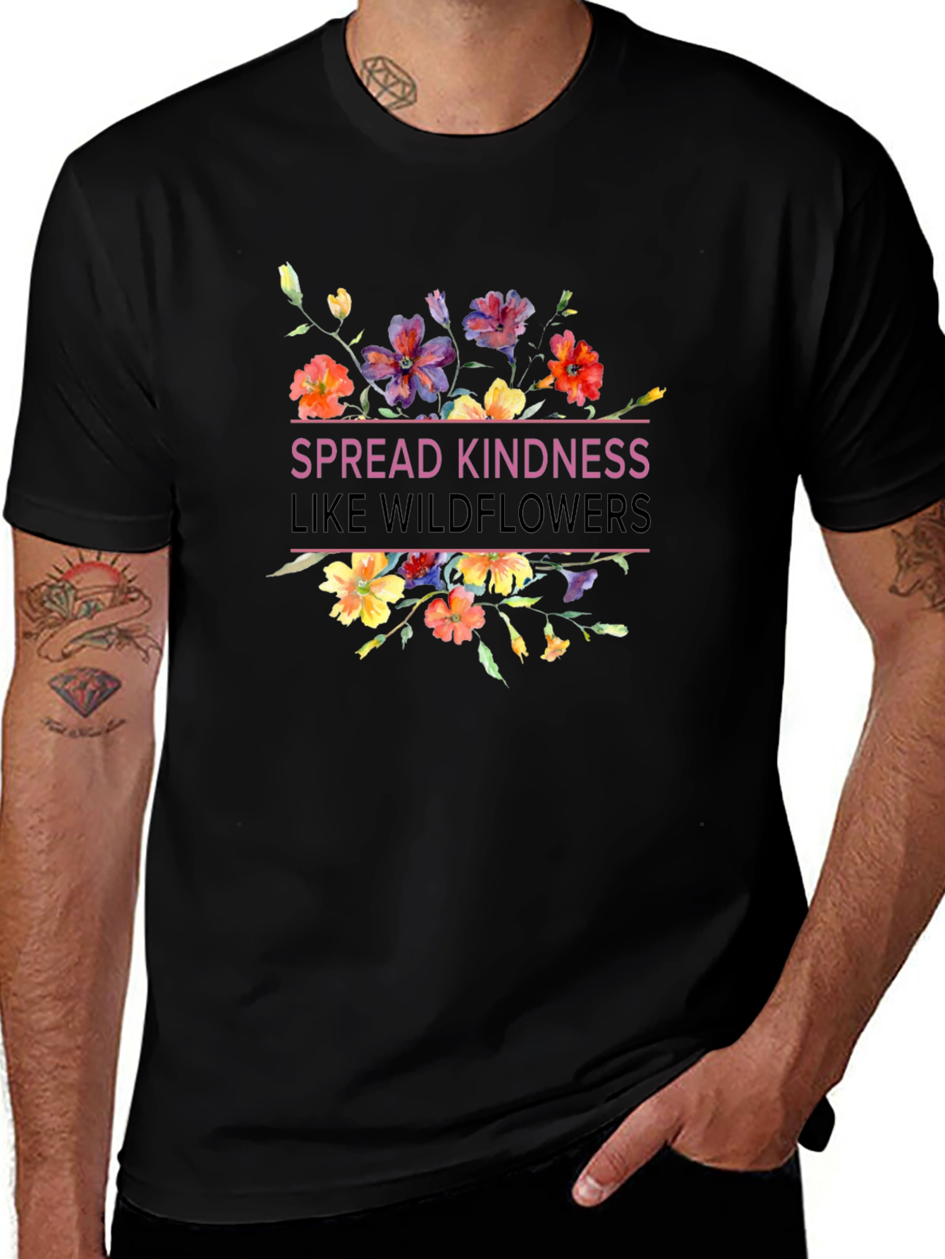Spread Kindness Like Wildflowers T-Shirt