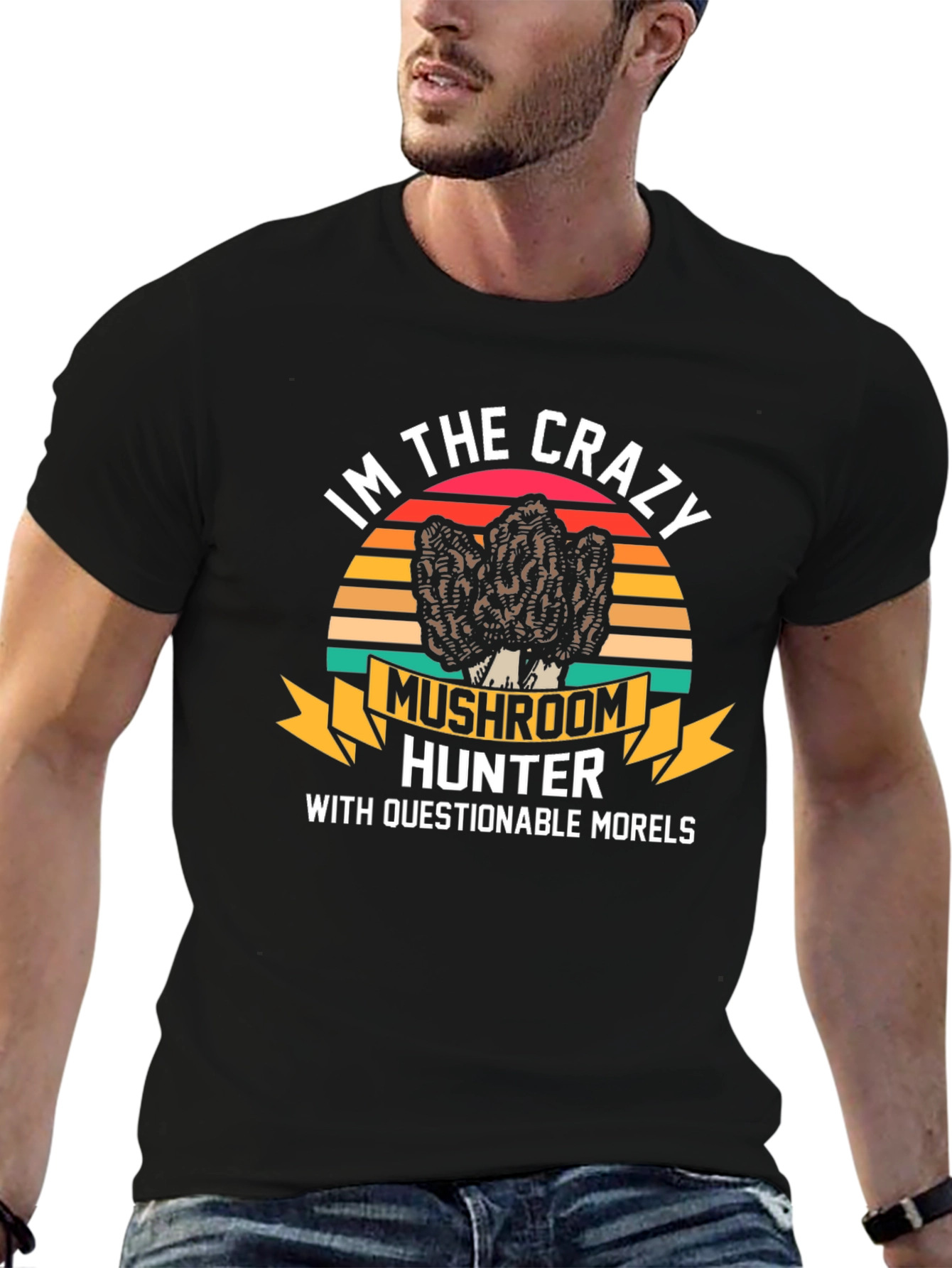 Crazy Mushroom Hunter T-Shirt