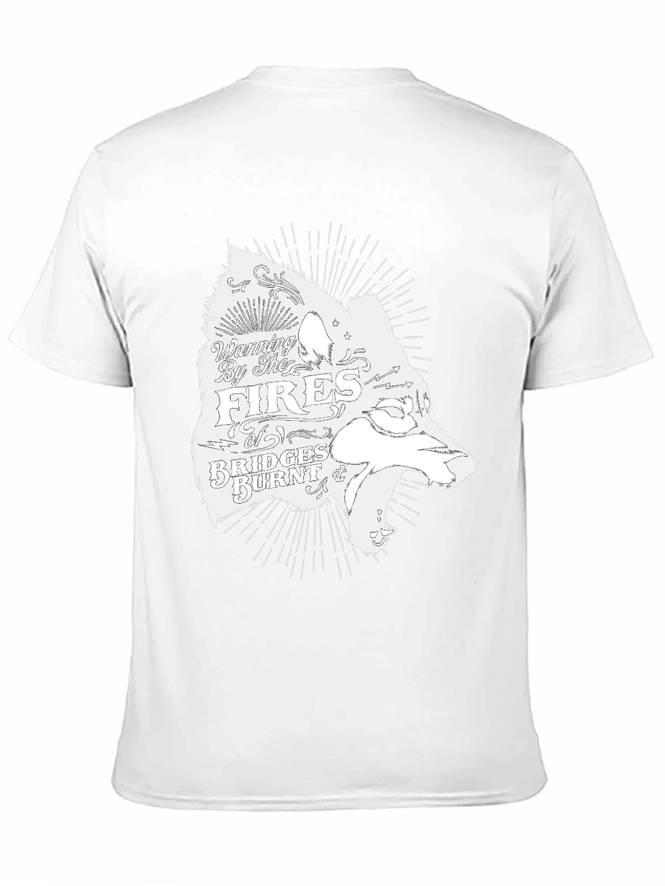 Fires & Bridges Graphic Tee - Black