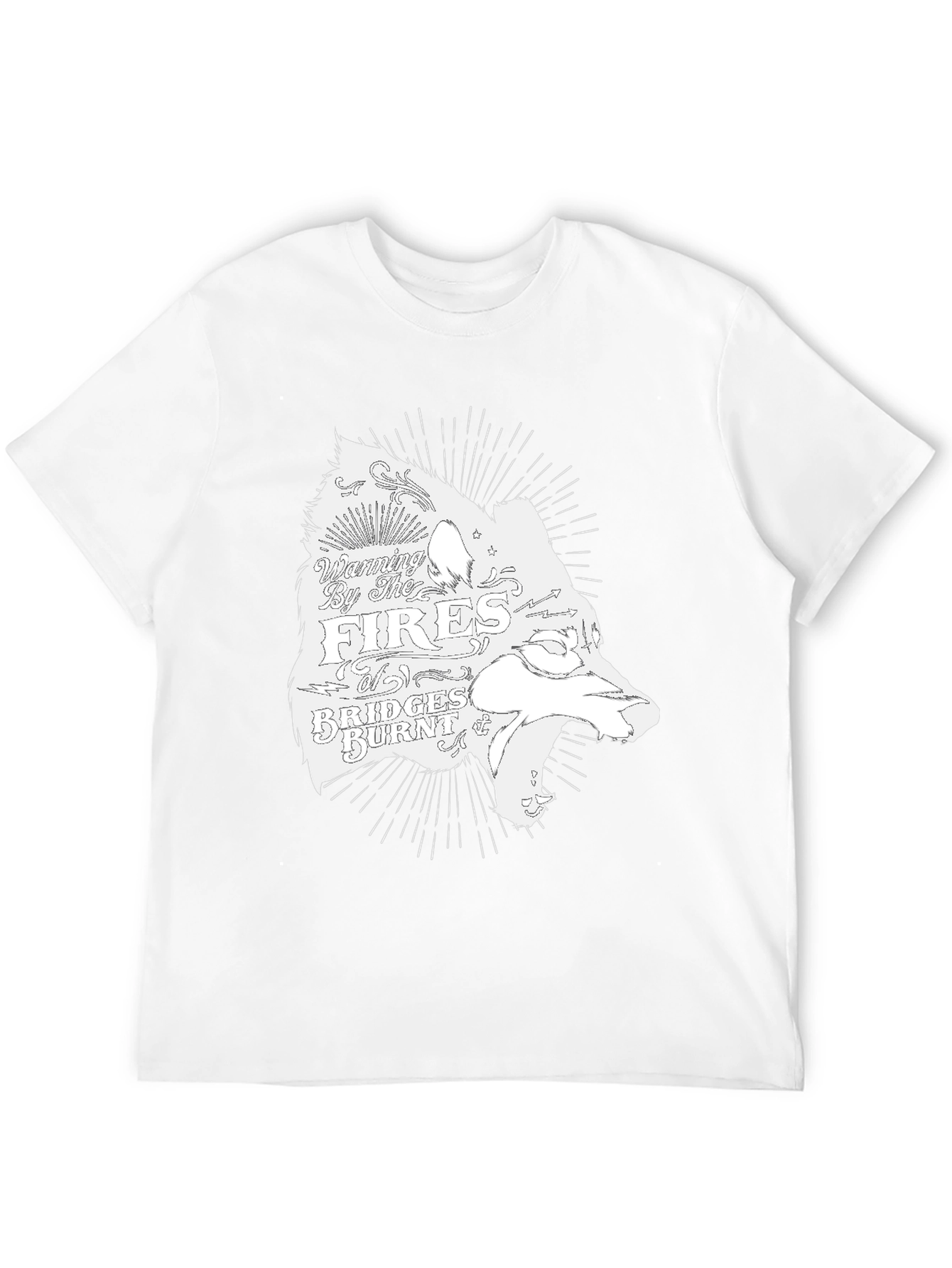 Fires & Bridges Graphic Tee - Black