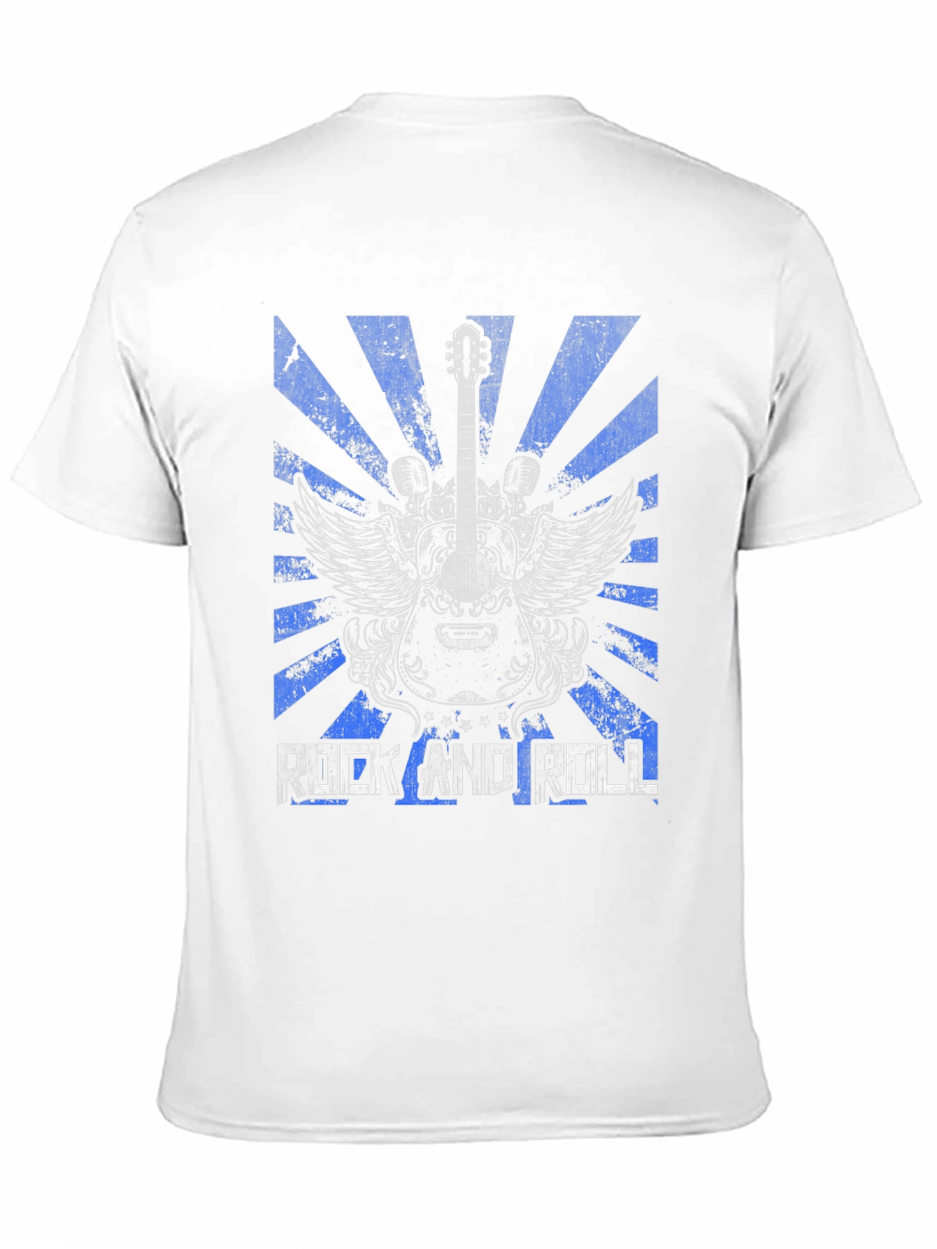 Rock and Roll Guitar Graphic Tee