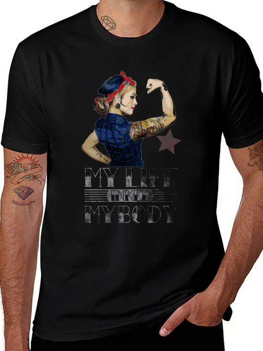 Feminist T-Shirt - My Life My Choice My Body Tee