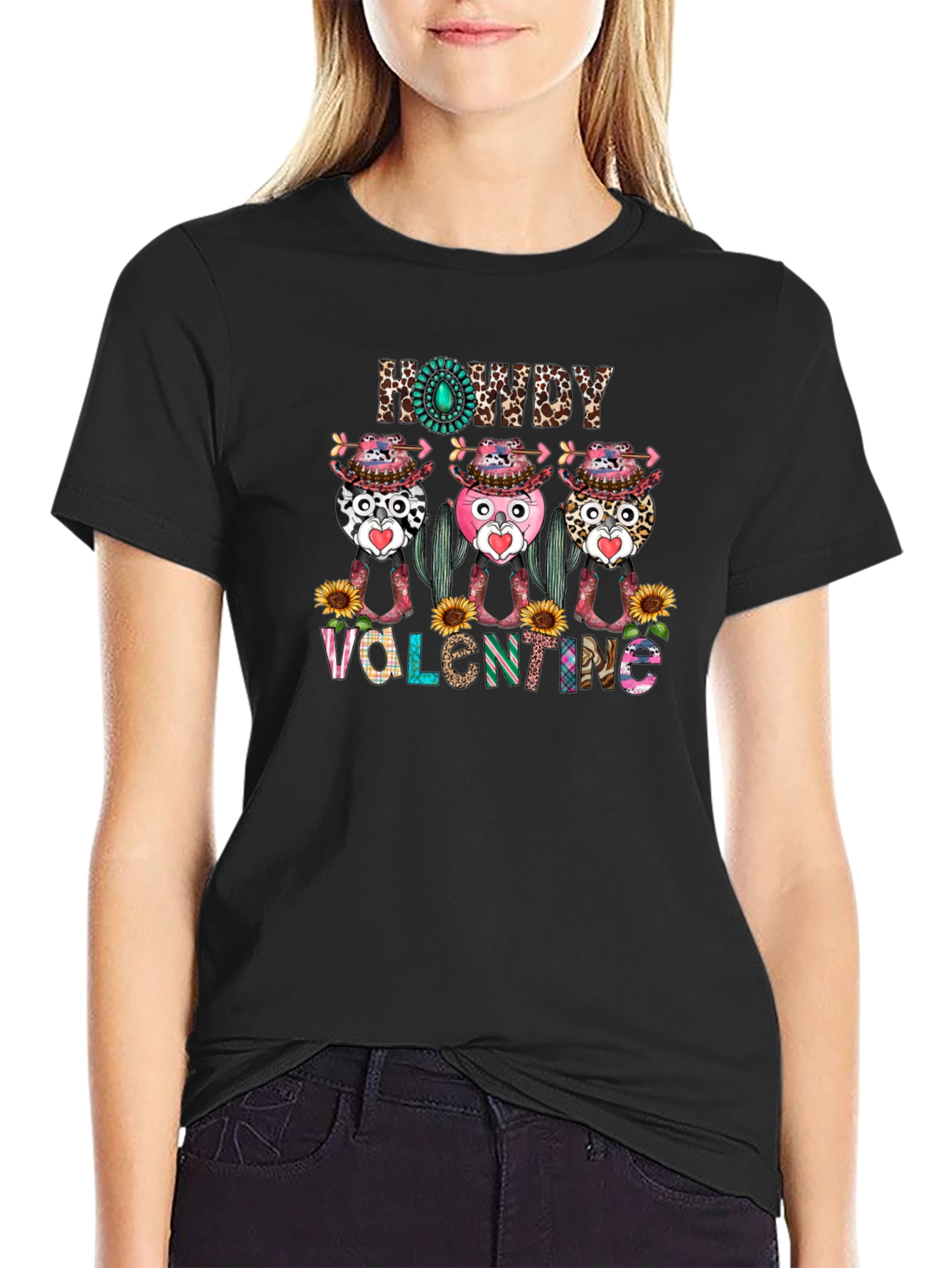 Howdy Valentine T-Shirt - Western Style